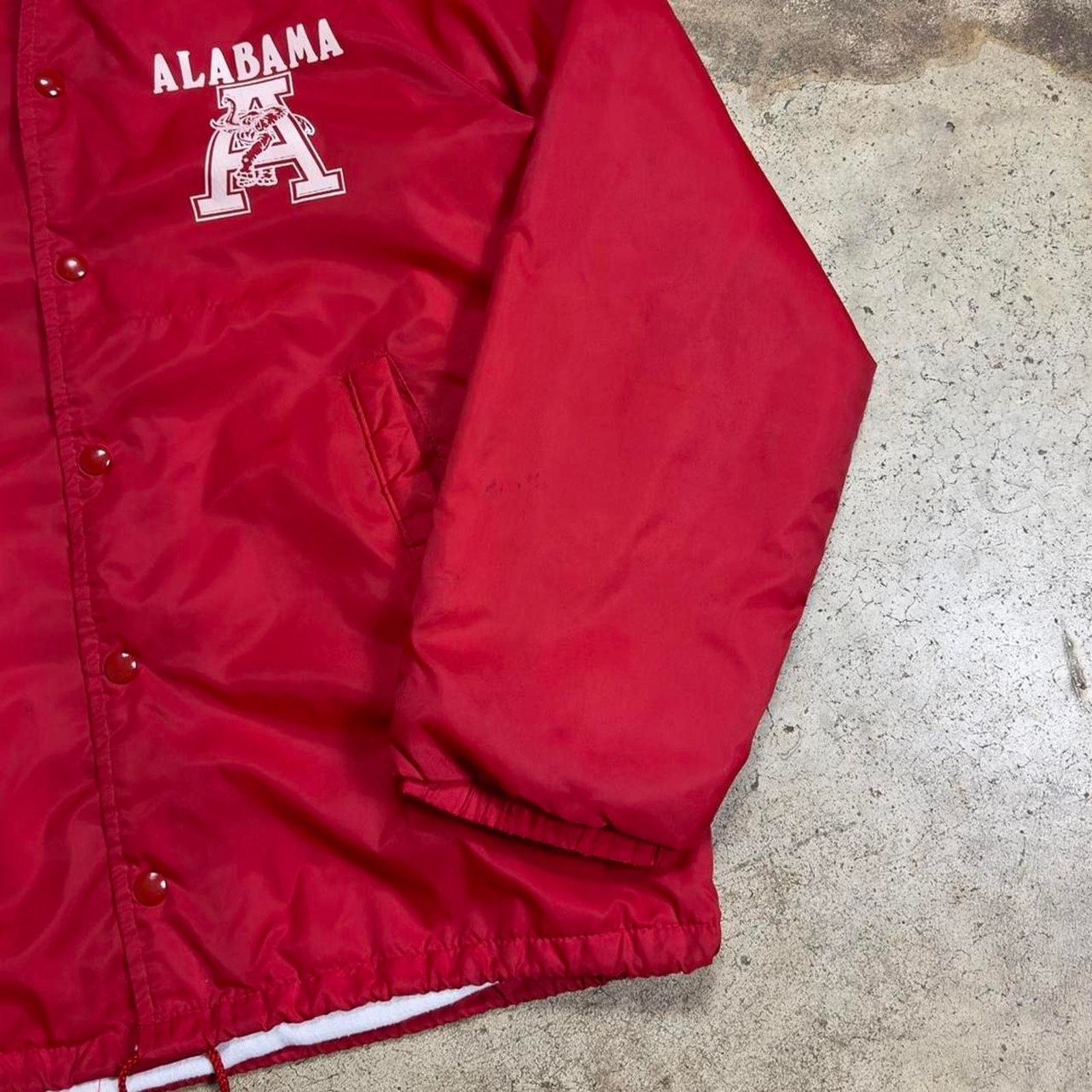 Vintage Vintage University of Alabama 1990's Windbreaker Jacket Size US L / EU 52-54 / 3 - 8 Thumbnail