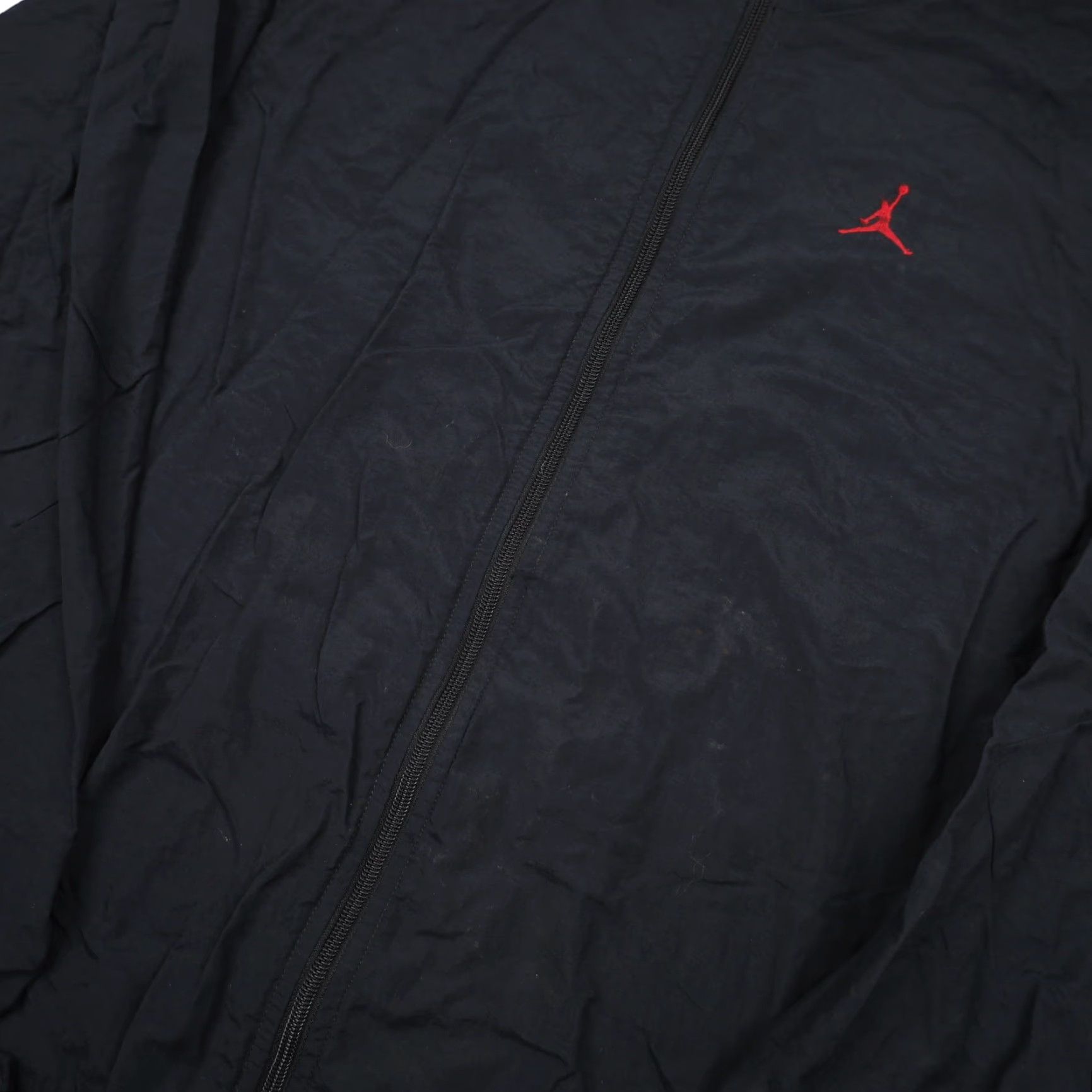 Jordan Brand VINTAGE Nike Air Jordan Mens XL Windbreaker Jacket Black Size US XL / EU 56 / 4 - 4 Thumbnail