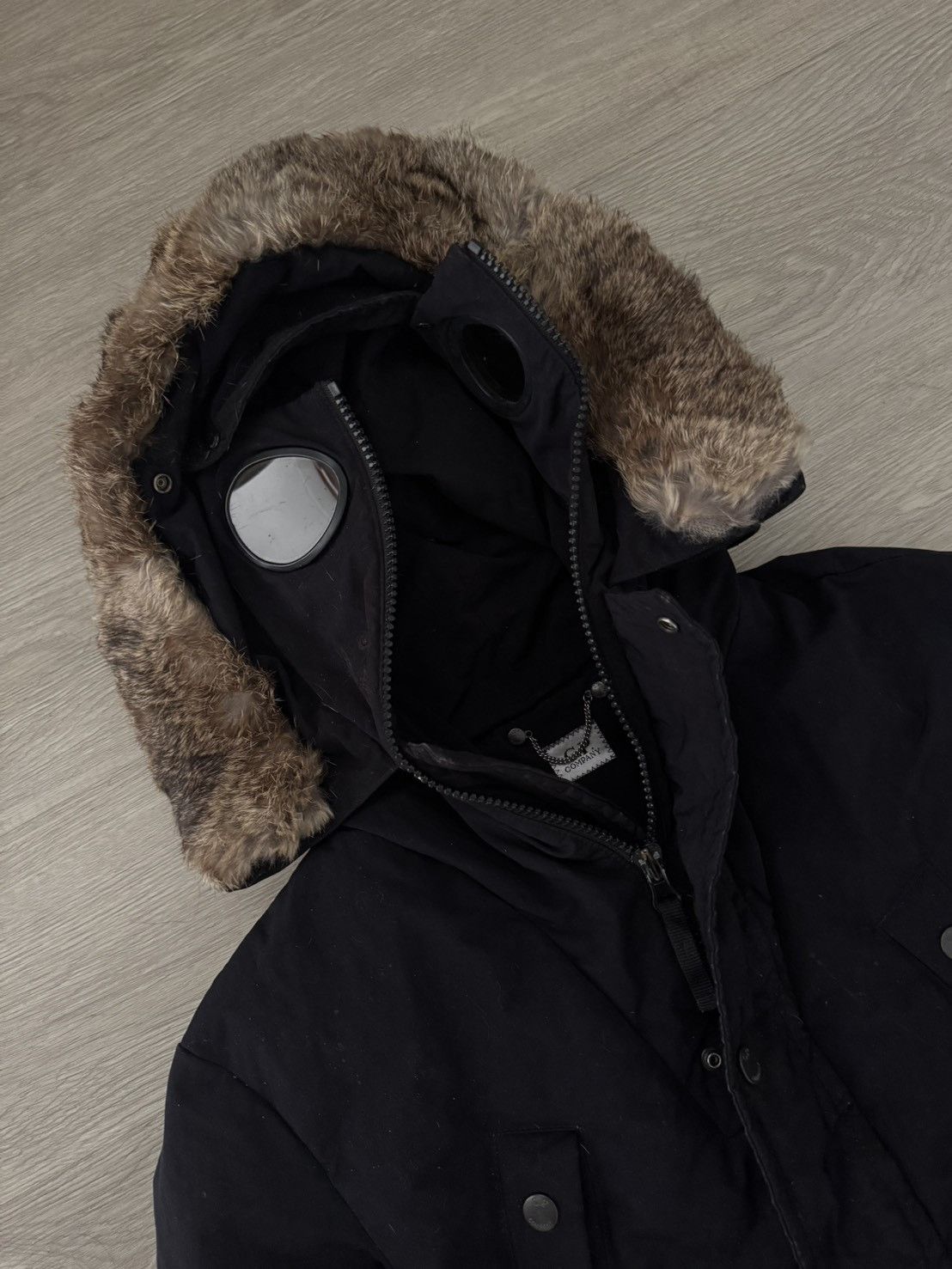 C.P. Company Cp company google len fur mask face Norge Puffer down jacket Size US M / EU 48-50 / 2 - 4 Thumbnail
