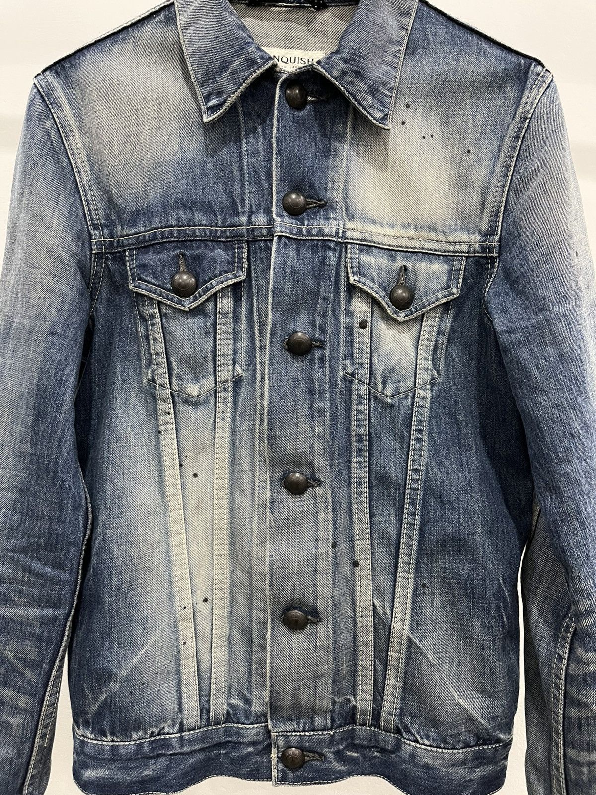 Japanese Brand × Vanquish Vanquish painter denim jacket Size US M / EU 48-50 / 2 - 3 Thumbnail