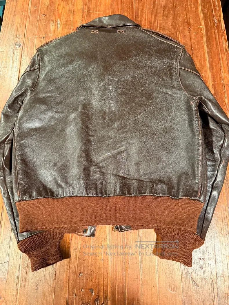 The Real McCoy's The Real McCoys A-2 horseskin flight jacket Size US XS / EU 42 / 0 - 2 Thumbnail
