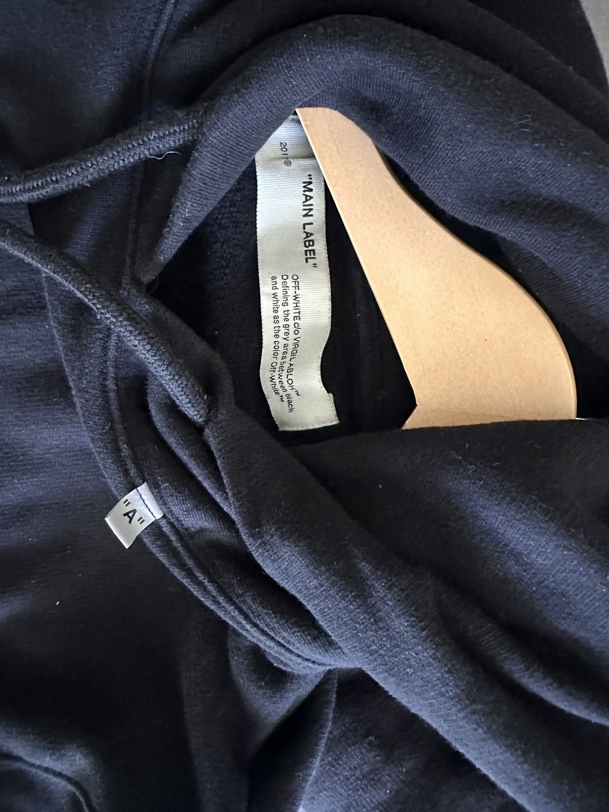 Off-White OFF-WHITE Fence Arrow Hoodie (Size XS) Size US XS / EU 42 / 0 - 3 Thumbnail