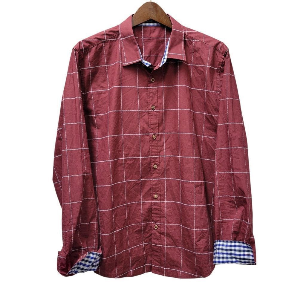 Other Coofandy Men's Slim-Fit Long-Sleeves Plaid Shirt Size Large Size US L / EU 52-54 / 3 - 1 Thumbnail
