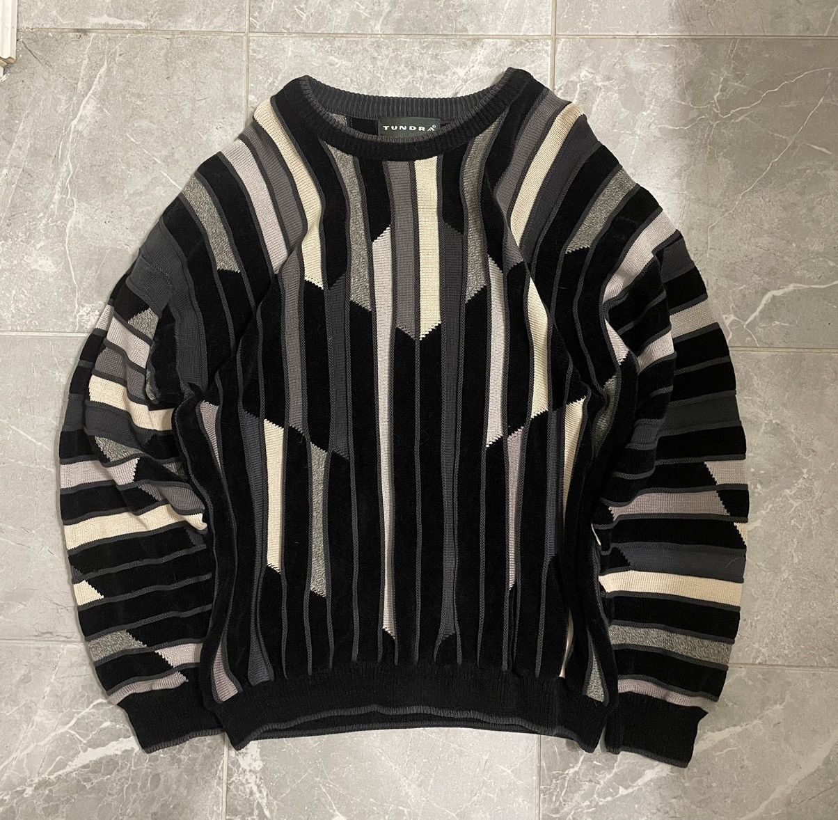 Tundra × Tundra Canada 3D Knitted Sweater Size US M / EU 48-50 / 2 - 1 Thumbnail