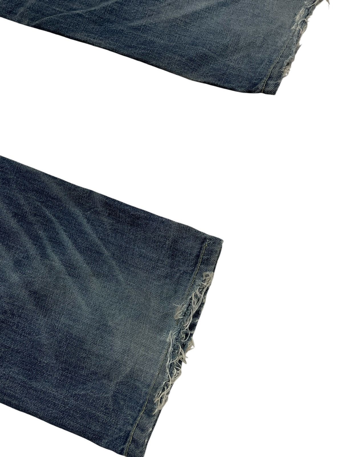 If Six Was Nine Lolita Muddy Whisker Distressed Denim Pants Size US 30 / EU 46 - 15 Thumbnail