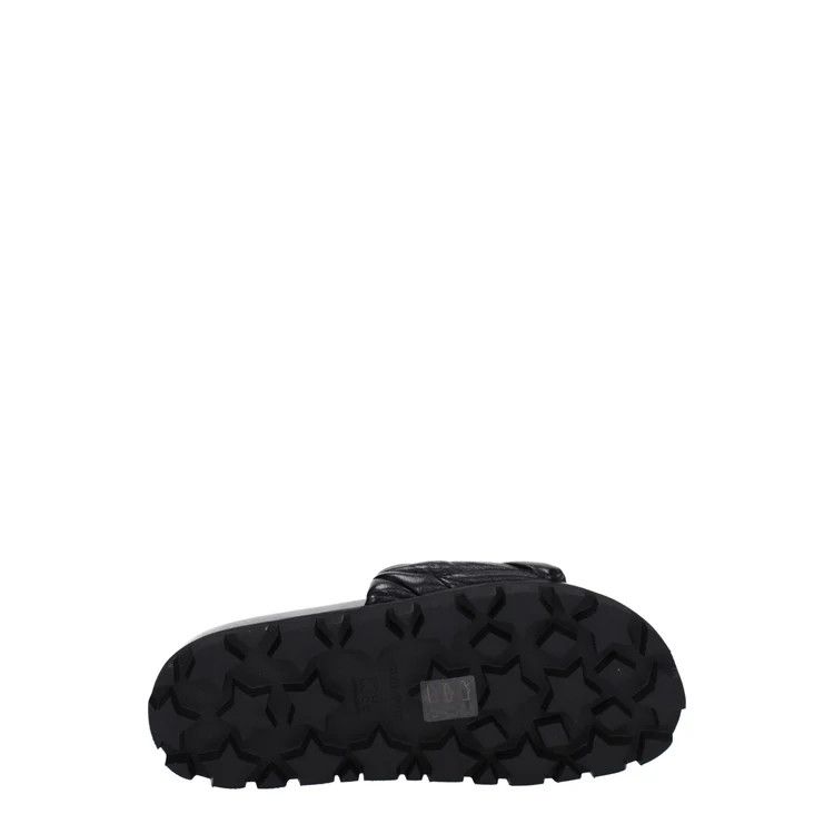 Miu Miu ob1o1e1124 Leather Slippers in Black Size US 11 / IT 41 - 5 Thumbnail