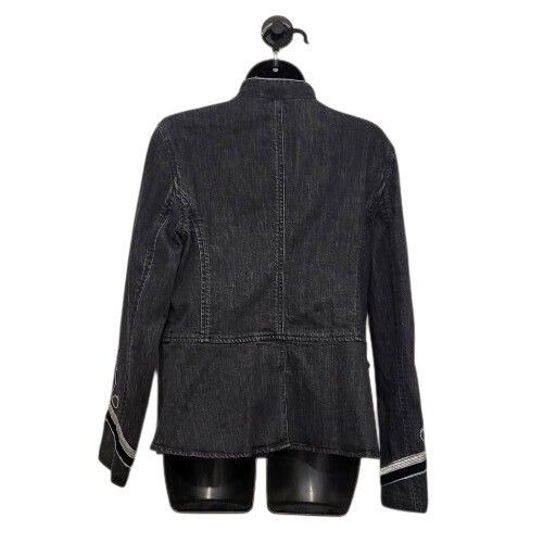 Lauren Ralph Lauren Lauren Ralph Lauren Sybella Jacket Women Sz 10 Black Denim E Size L / US 10 / IT 46 - 5 Thumbnail
