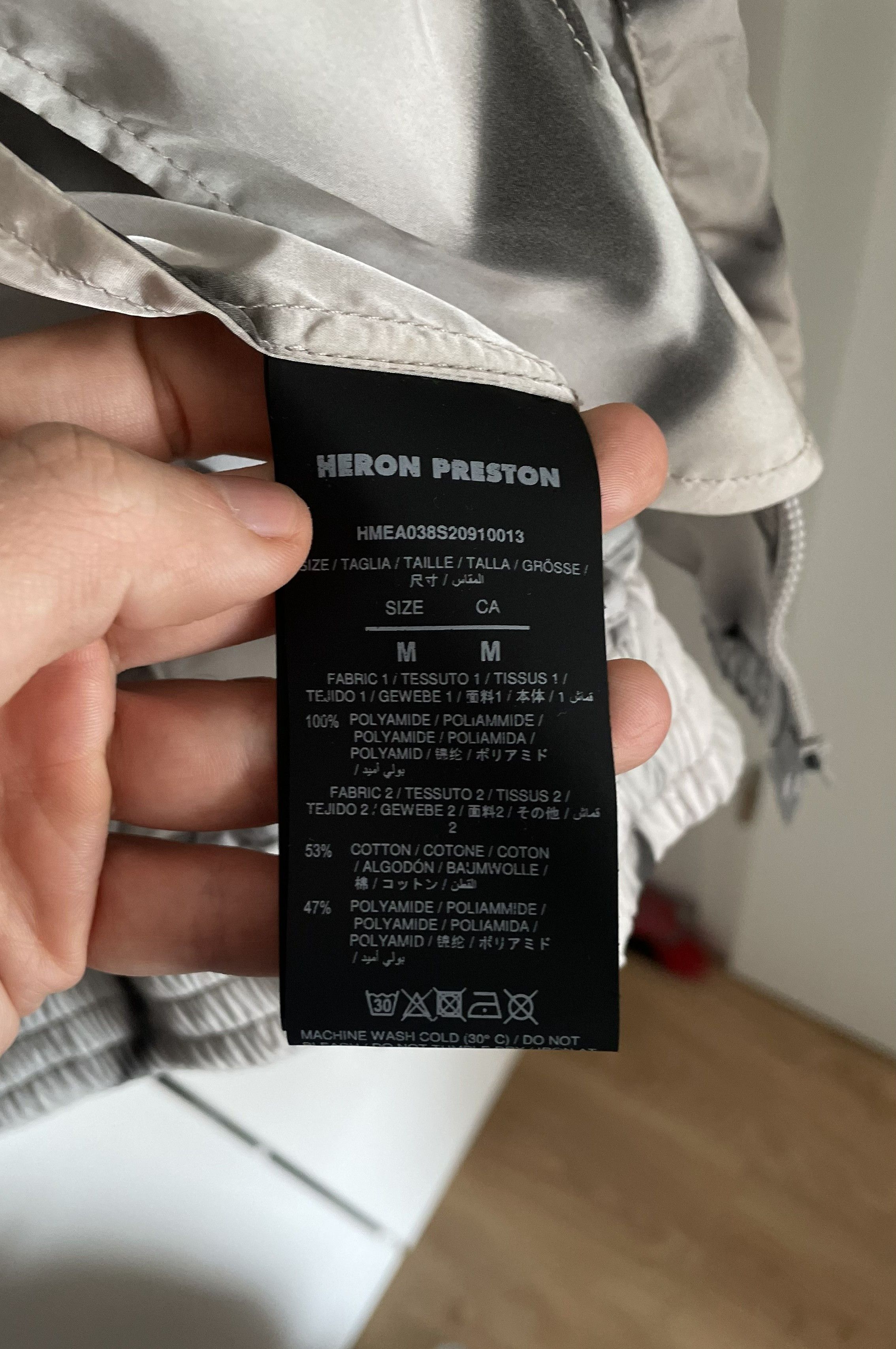Heron Preston Heron Preston SS20 Camouflage Print Windbreaker Size US M / EU 48-50 / 2 - 4 Thumbnail