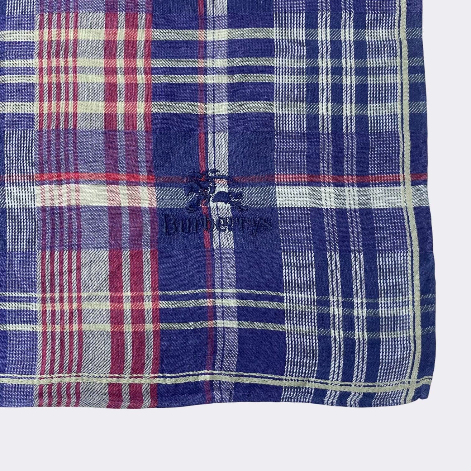 Burberry Vintage Burberry Handkerchief Neckerchief Bandana H117R Size ONE SIZE - 3 Thumbnail