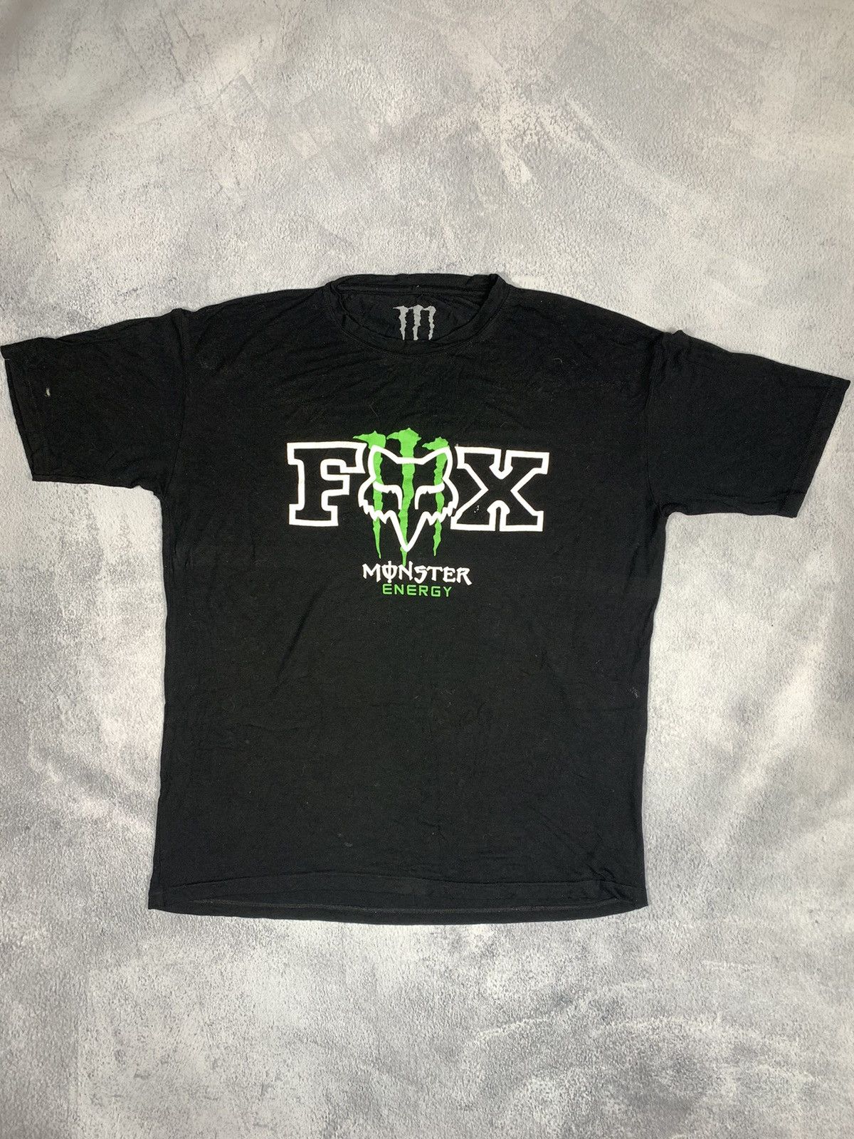 Vintage Vintage Y2K Monster Energy racing faded tee Big Logo size XL Size US XL / EU 56 / 4 - 1 Thumbnail