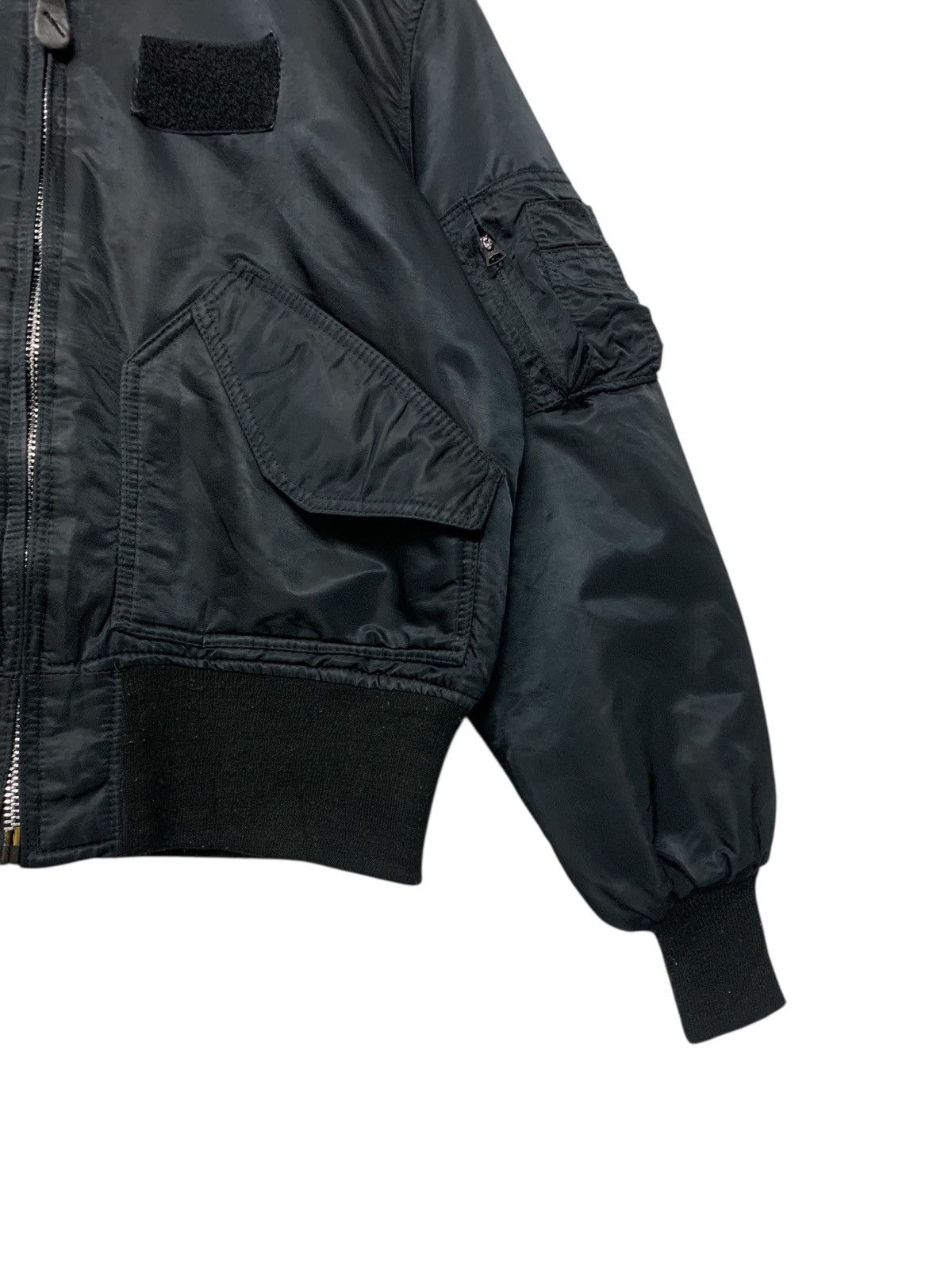Other Vintage Squadron 4 Bomber Flight Jacket Made in USA Size US M / EU 48-50 / 2 - 7 Thumbnail