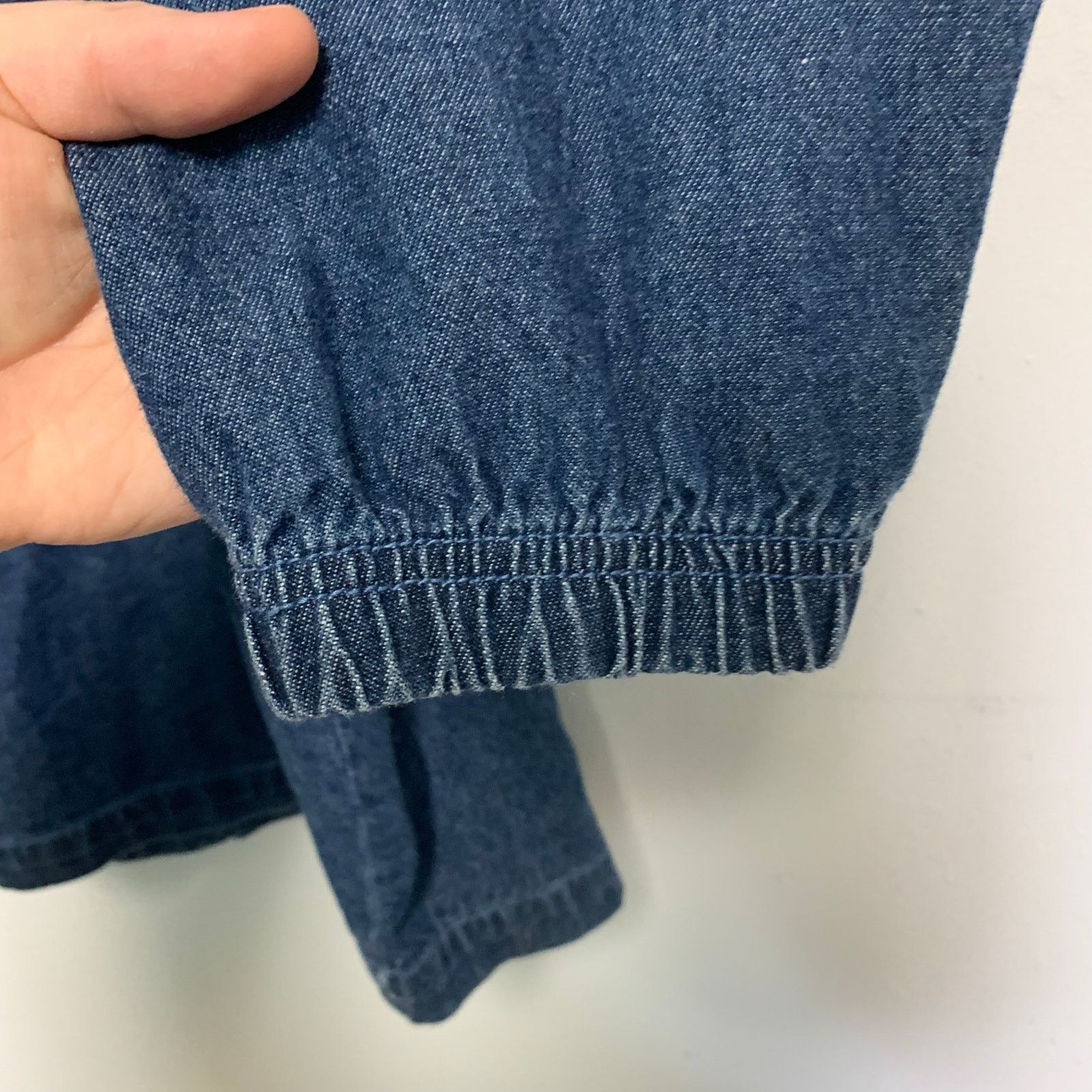 Vintage Blair Vintage Women's Full Zip Denim Cotton Butterfly Coat L Size L / US 10 / IT 46 - 6 Thumbnail