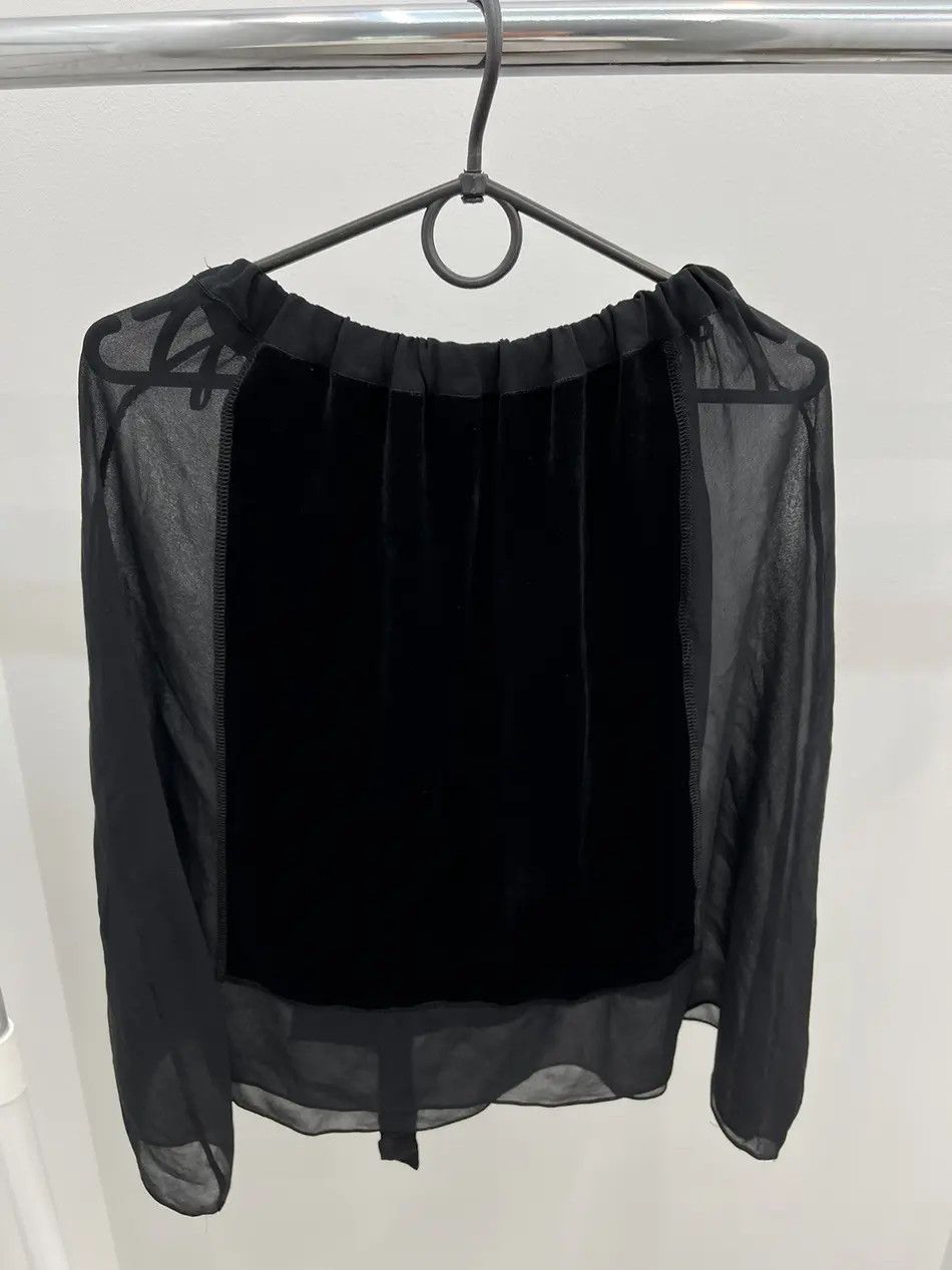 Miu Miu Miu Miu Silk Velvet Skirt Size 26" / US 2 / IT 38 - 3 Thumbnail