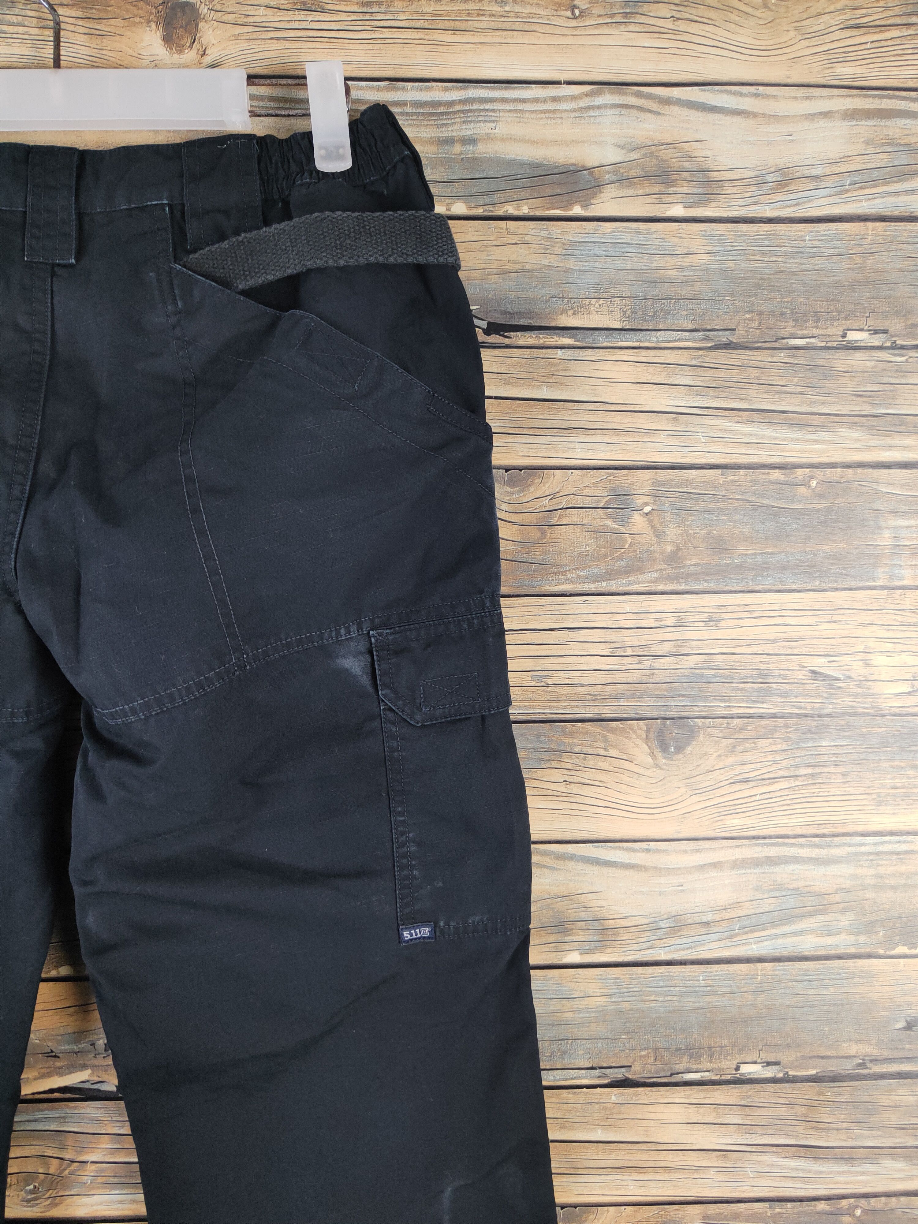 5.11 DL 511+Tactical Black Multipocket Tactical Cargo Pants #987 Size US 28 / EU 44 - 11 Thumbnail