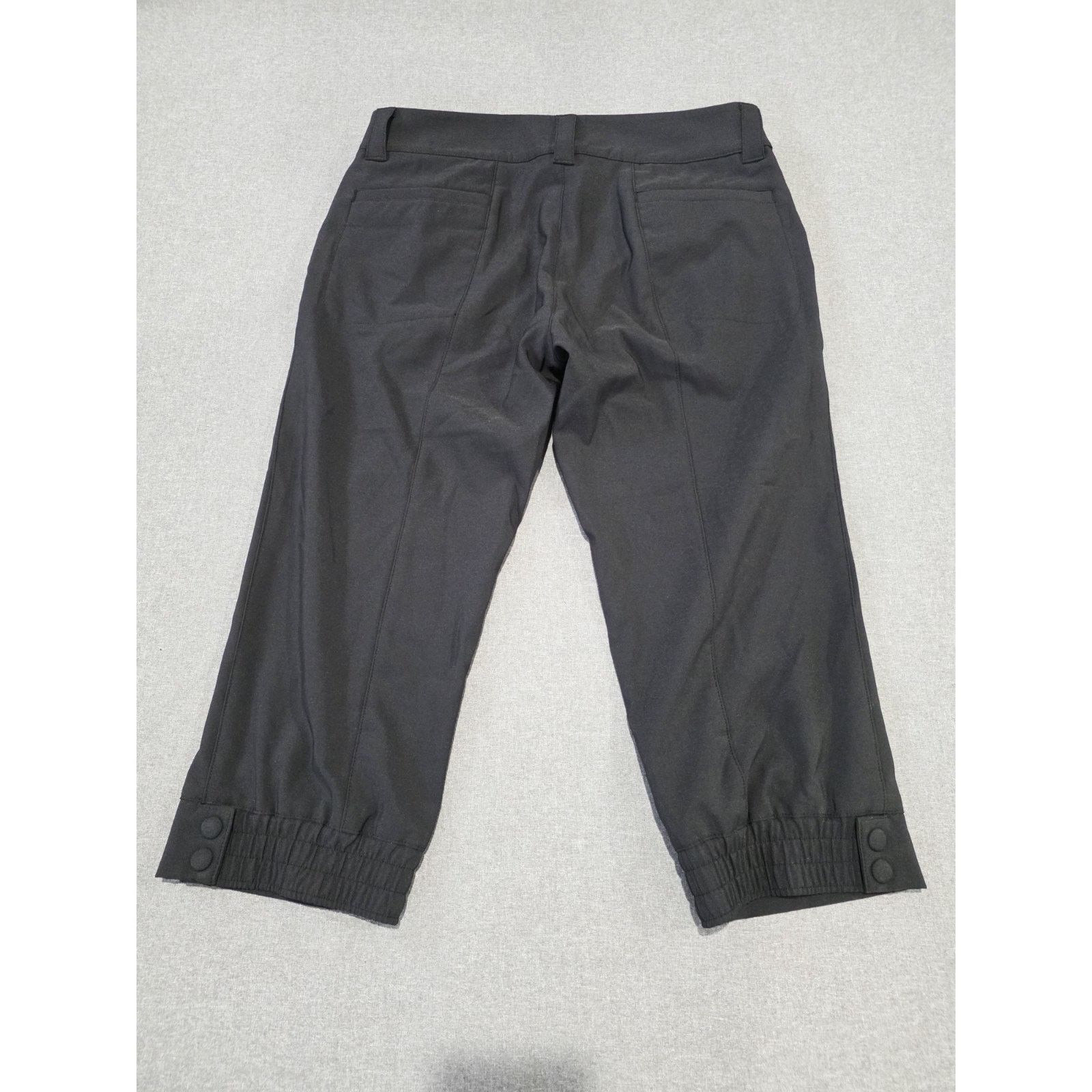 Oakley Oakley Palm Capri Womens 6 Black Hydrolix Golf Pants Elastic Size 28" / US 6 / IT 42 - 2 Thumbnail