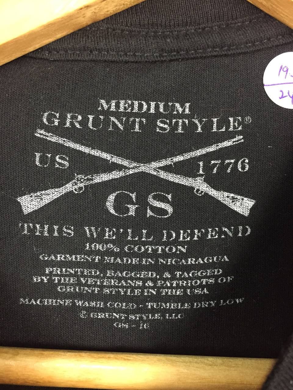 Vintage Grunt Style May The4th Be With You America's Patriotic Tee Size M / US 6-8 / IT 42-44 - 8 Thumbnail