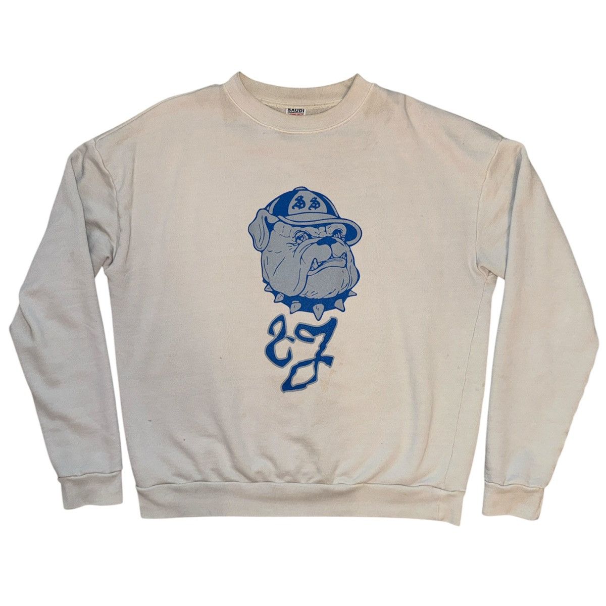 Joy Divizn Two Seven Saudi Sweats Bulldog Sweater Size US L / EU 52-54 / 3 - 1 Thumbnail