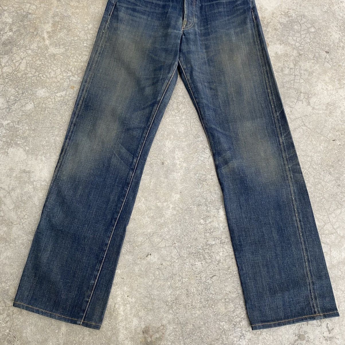 Levi's Vintage Levis 501XX Big E LVC Buckle Back Selvedge Jeans Size US 30 / EU 46 - 5 Thumbnail