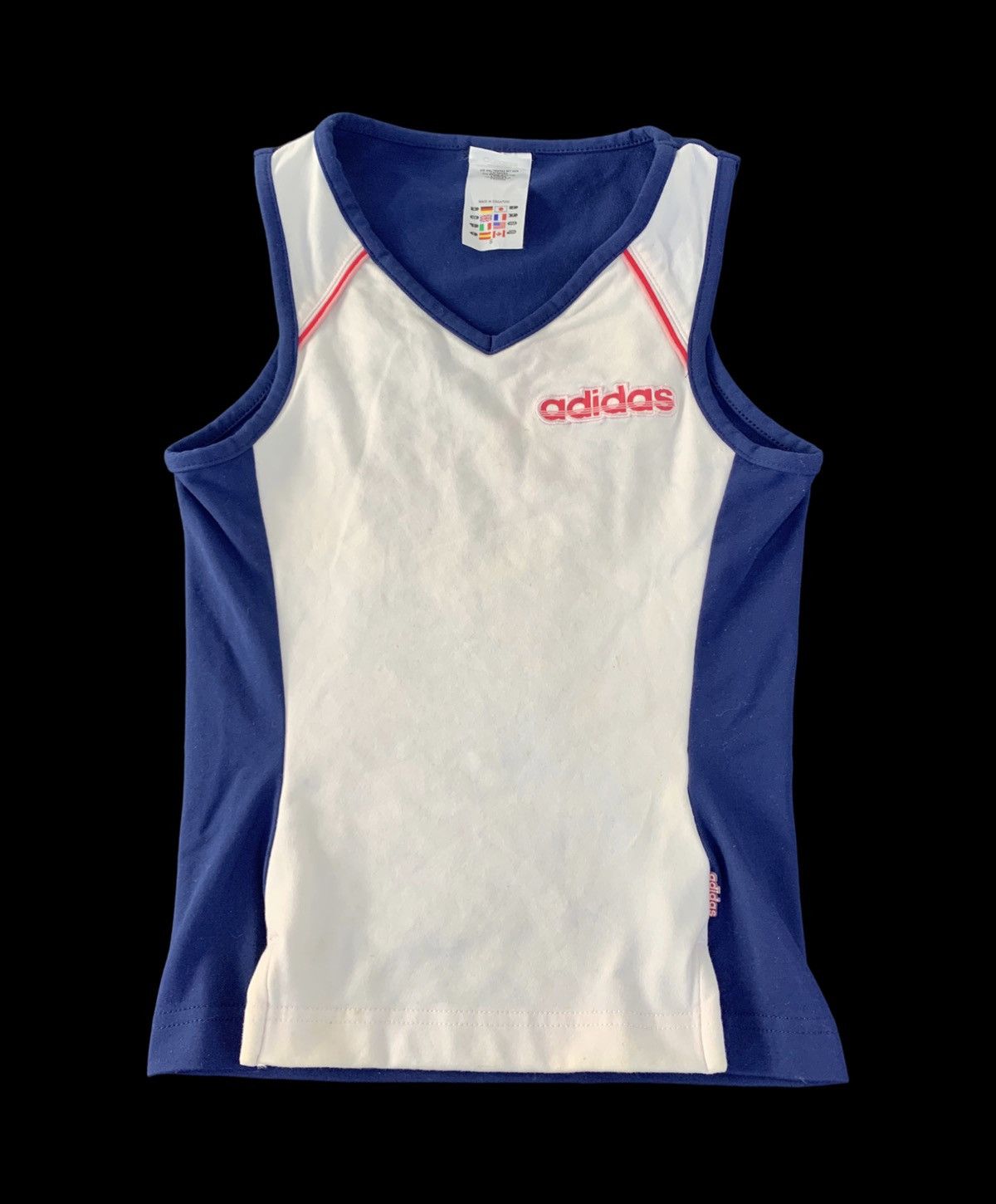 Adidas Adidas Tank Top Jerseys Printed Tee Girl Youth Wear Size XS / US 0-2 / IT 36-38 - 1 Thumbnail