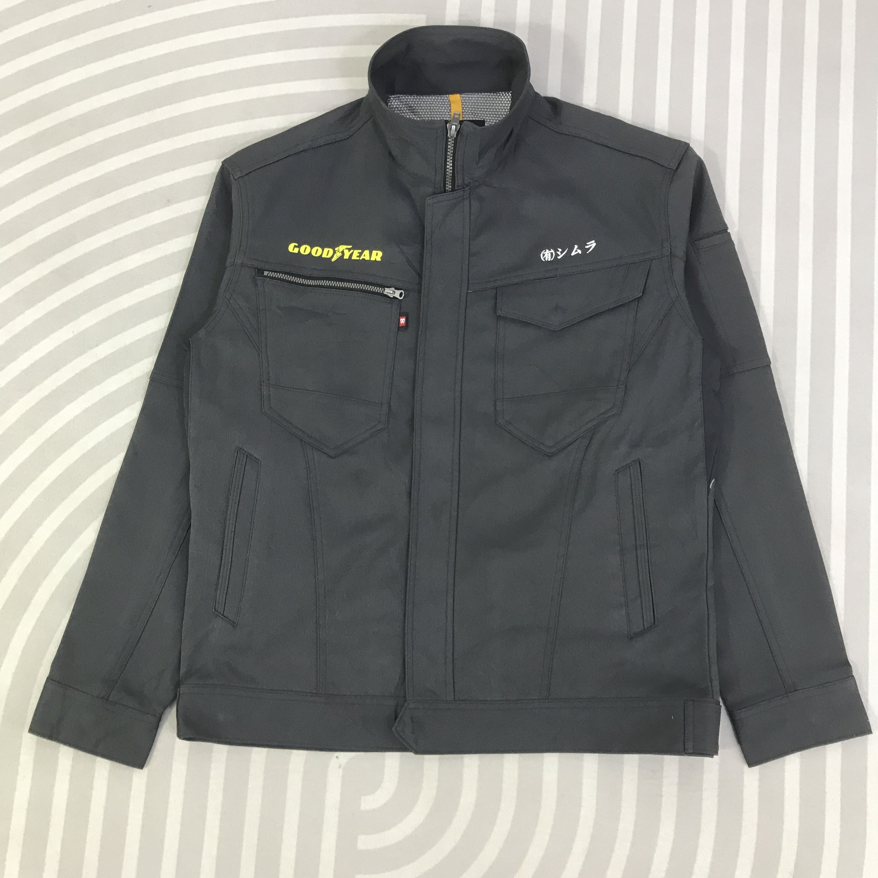 Japanese Brand Y2k Goodyearr Worker Racing motorsport custom Jacket K125B6 Size US L / EU 52-54 / 3 - 3 Thumbnail