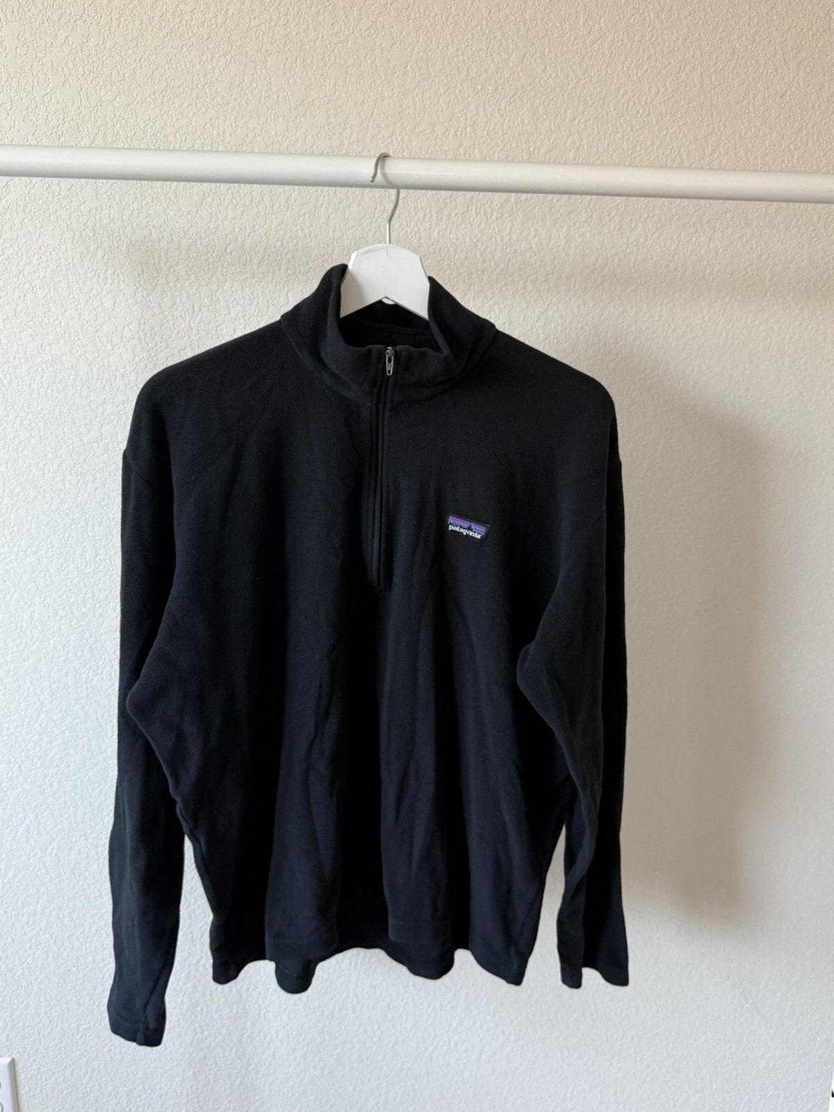 Patagonia 1/4 Zip Logo Sweater Vintage Size US M / EU 48-50 / 2 - 1 Thumbnail