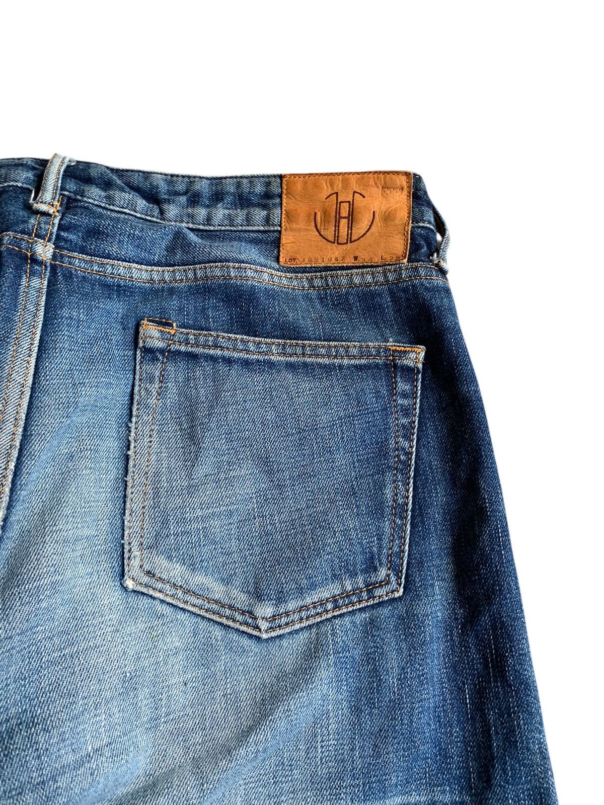Japanese Brand × Kapital × Vintage JAPAN BLUE JEANS SELVEDGE DISTRESSED DENIM Size US 33 - 14 Thumbnail