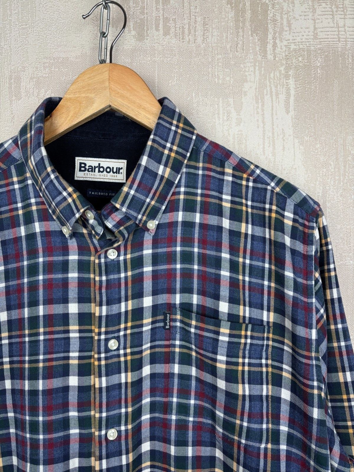 Barbour Barbour Alvin Plaid Shirt Button Down Tailored Fit Size US L / EU 52-54 / 3 - 4 Thumbnail
