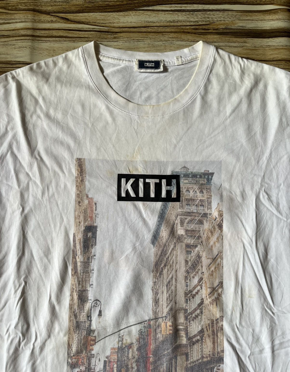 Kith NYC Soho Box Logo White Tee Size US L / EU 52-54 / 3 - 3 Thumbnail