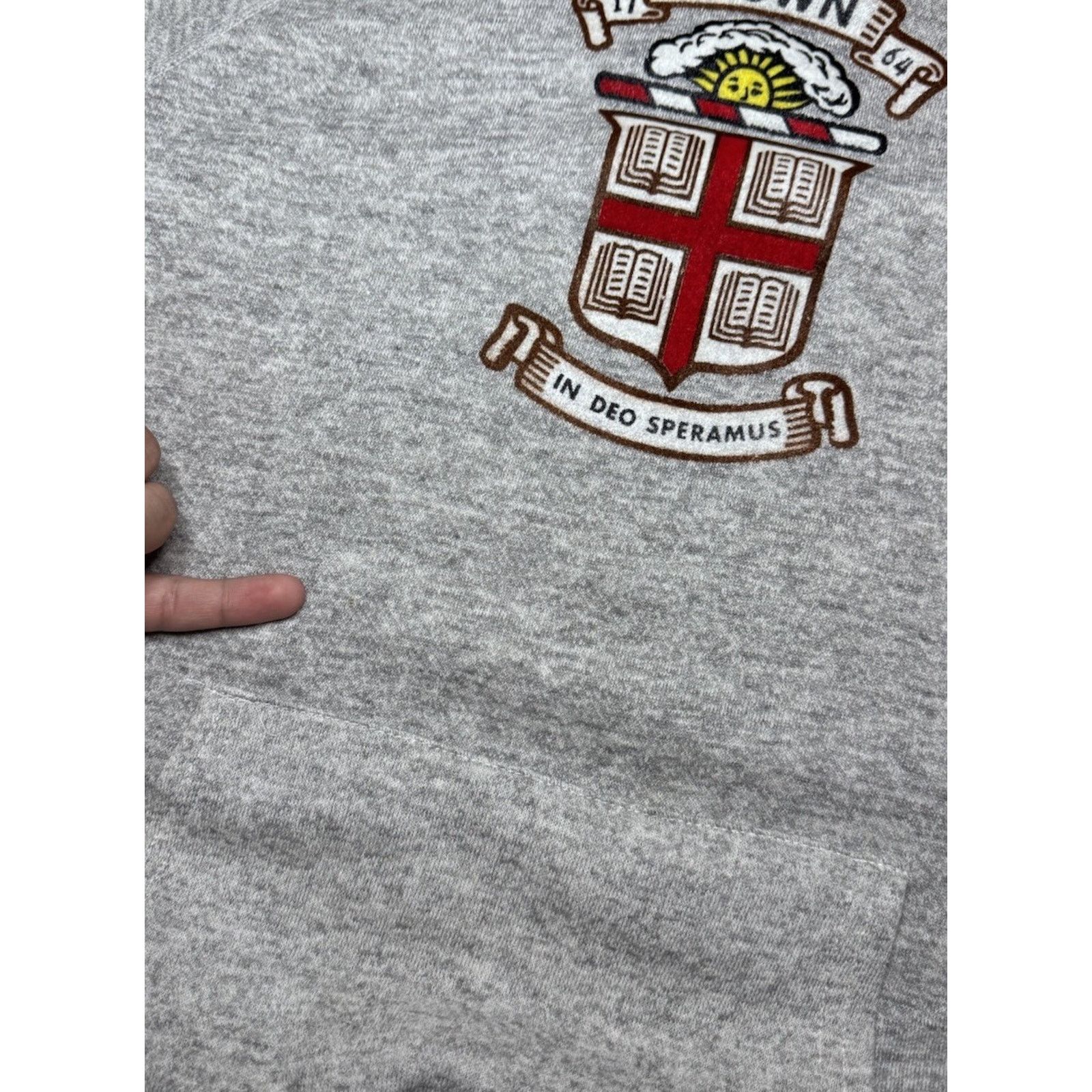Champion Rare Vintage 80s Champion Brown University Hoodie Size XL Size US XL / EU 56 / 4 - 5 Thumbnail