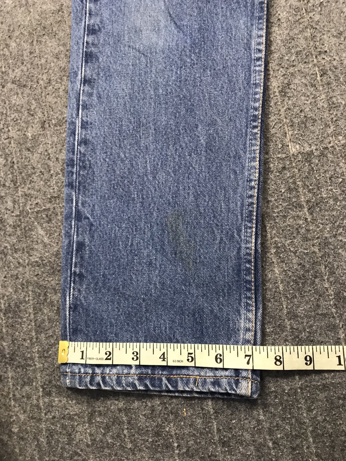 Levi's Vintage Clothing Levi's 501 Button Fly Natural Faded Denim Straight Cut Size US 30 / EU 46 - 14 Thumbnail