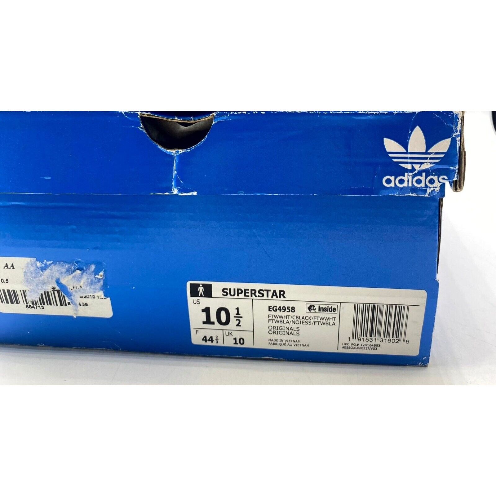 Adidas NEW Adidas Originals Superstar OG White Black Sneaker EG4958 Size US 10.5 / EU 43-44 - 12 Thumbnail