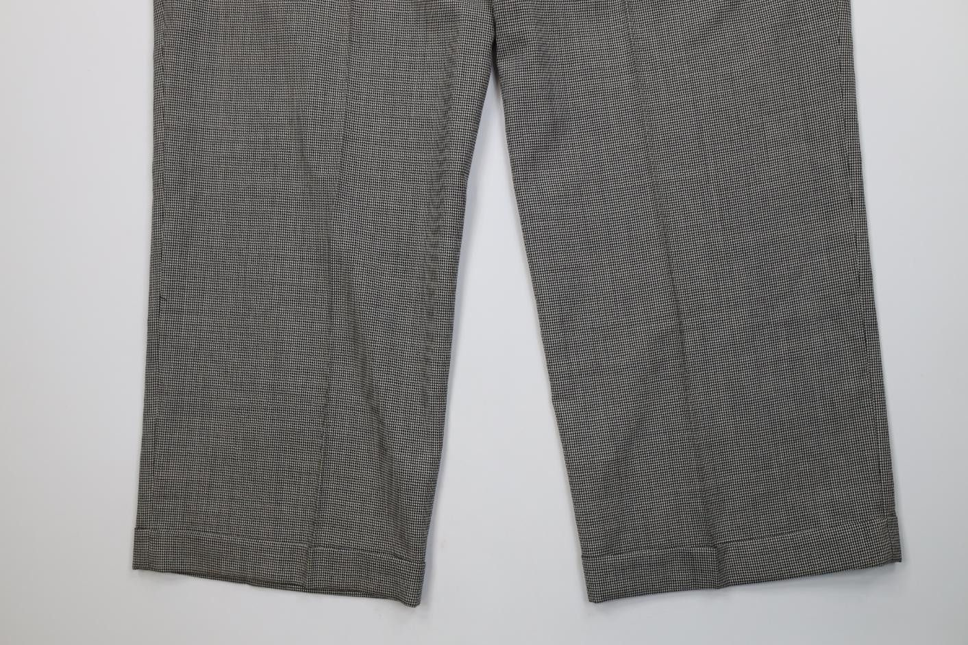 Vintage Vintage 70s Streetwear Houndstooth Wide Leg Chino Pants USA Size US 40 / EU 56 - 15 Thumbnail