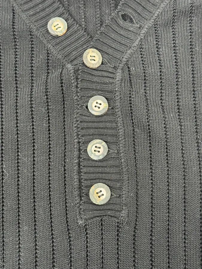 Dolce & Gabbana AW1995 Dolce & Gabbana Black Wool Sweater Size US M / EU 48-50 / 2 - 7 Thumbnail