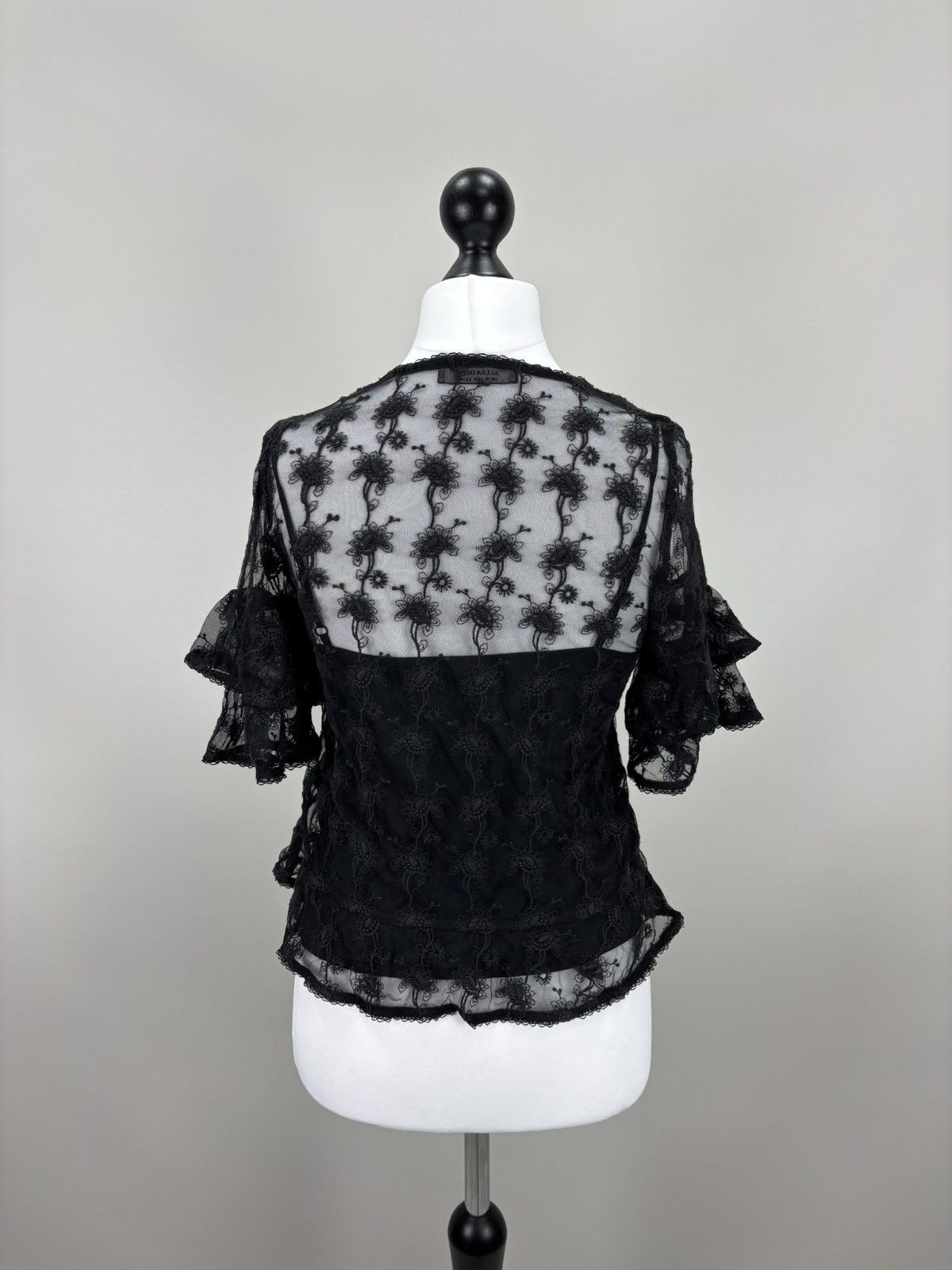 Allsaints Womens blouse AllSaints Size 38 Color Black Size XS / US 0-2 / IT 36-38 - 6 Thumbnail