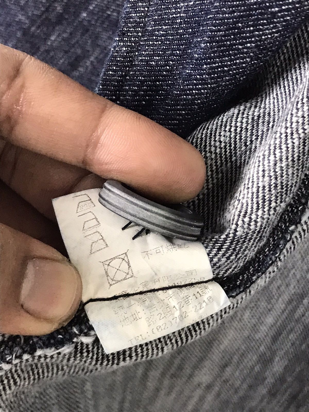 14th Addiction × Japanese Brand 🔥IN Jeans Denim Button Long Coat Size M / US 6-8 / IT 42-44 - 8 Thumbnail