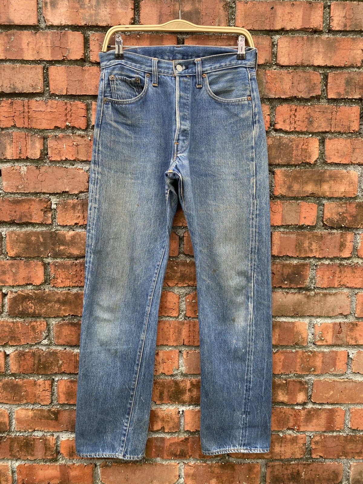 Levi's Vintage Clothing W30x31 Vintage levi's 501 redline 70s single stich USA Size US 30 / EU 46 - 1 Thumbnail