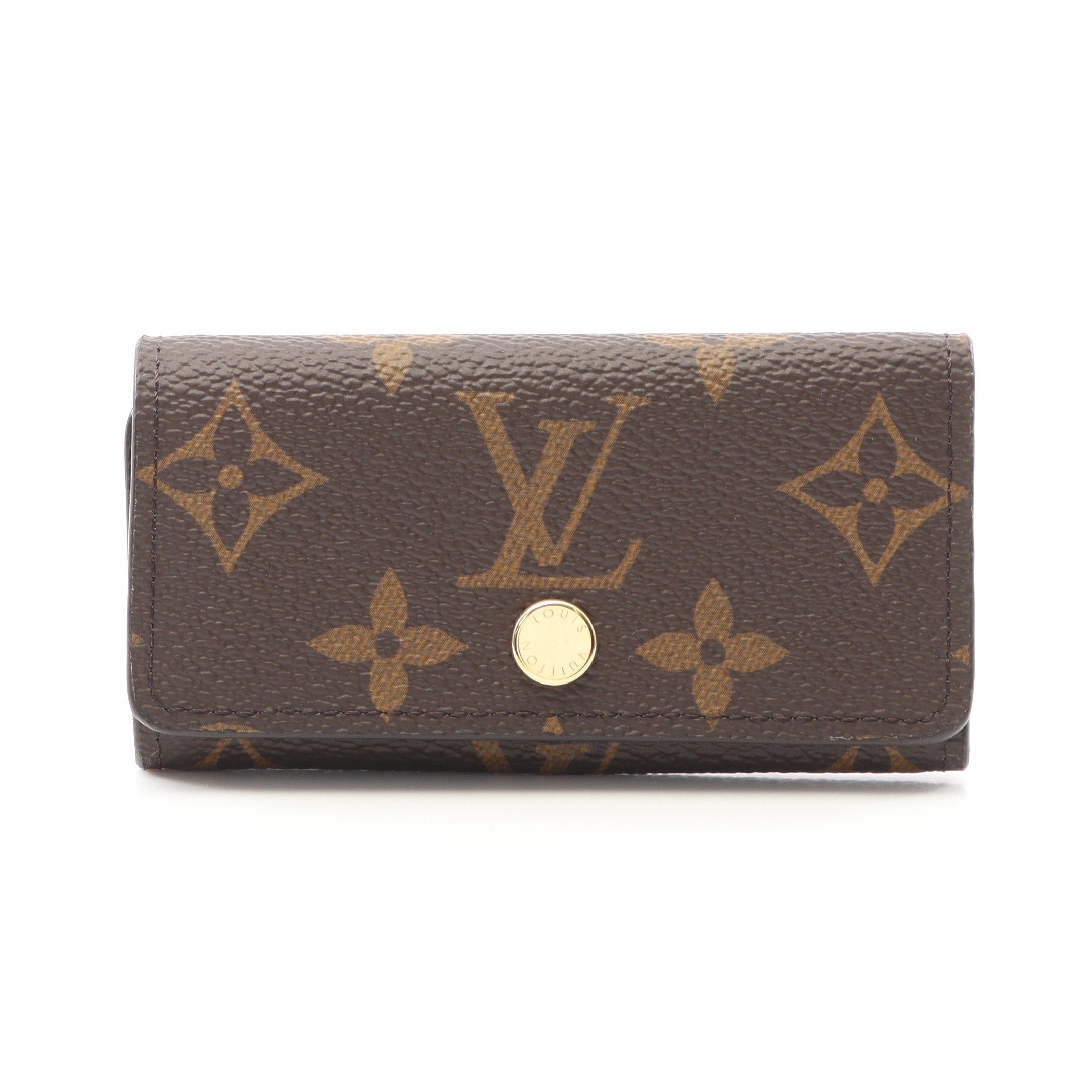 Louis Vuitton Louis Vuitton Multicle 4 Monogram Ring Chain Key Case Brown Size ONE SIZE - 1 Thumbnail