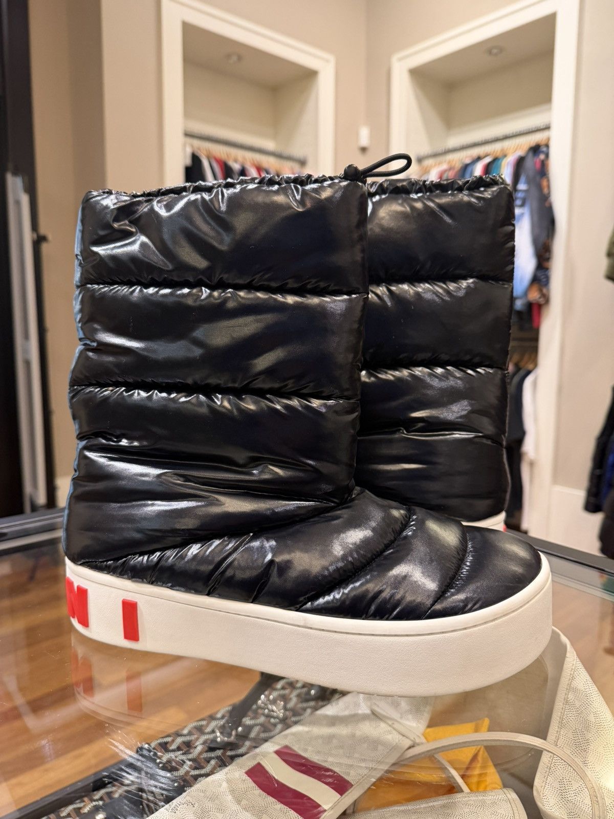Marni Marni Paw Nylon Puffer Boots Size US 10 / EU 43 - 1 Thumbnail