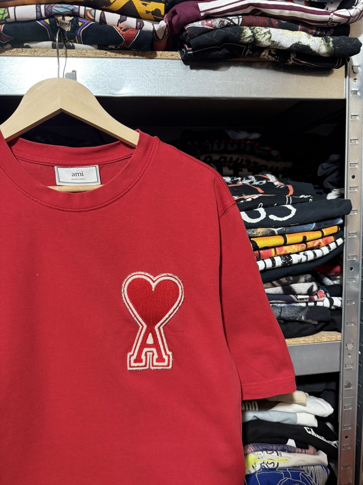 AMI AMI Alexandre Mattiussi Oversized T-shirt Big Logo Y2K Hype Size US M / EU 48-50 / 2 - 3 Thumbnail