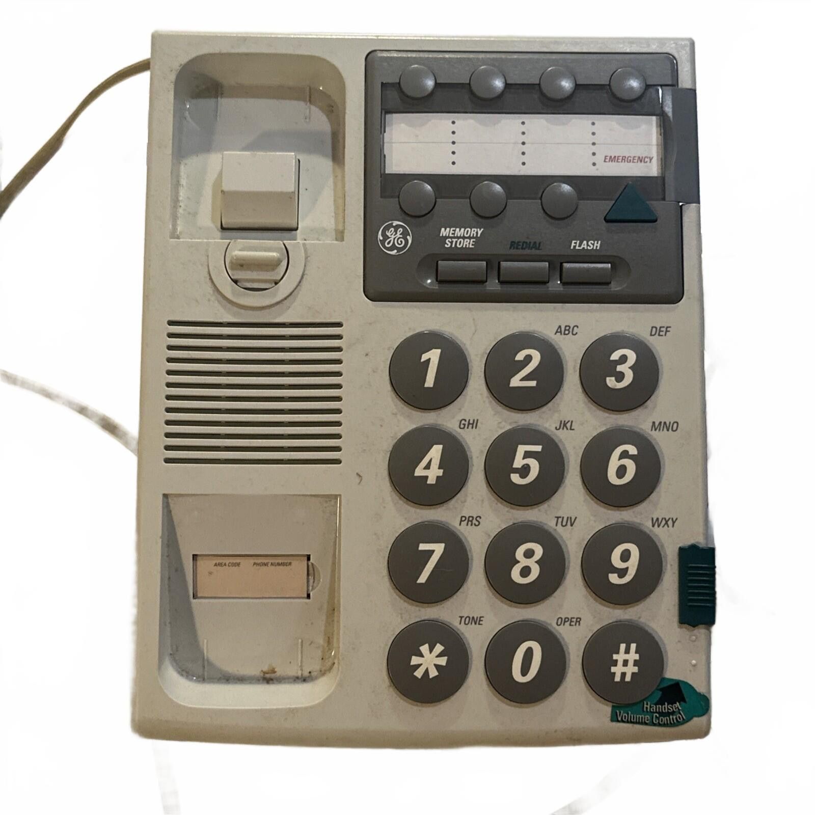 Other New in Box GE Easy Dial Memory Phone Large Numbers 2-9267A Size ONE SIZE - 6 Thumbnail