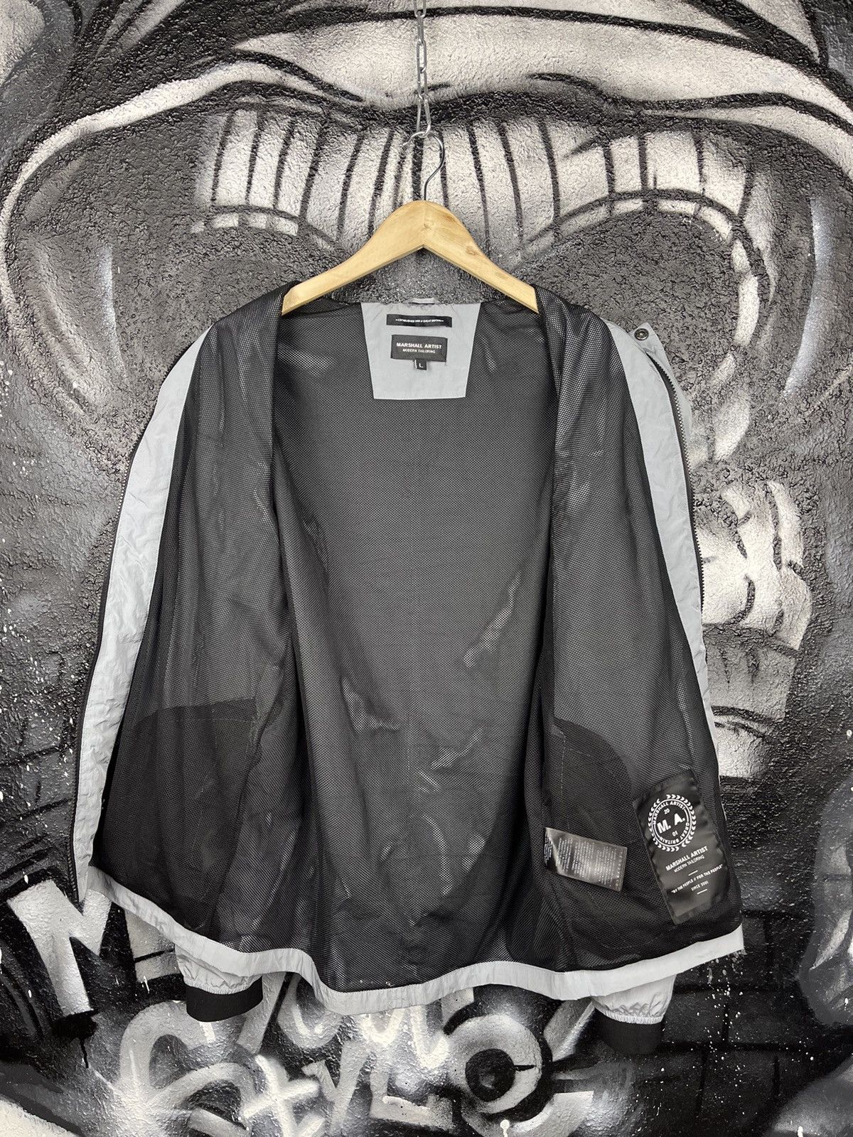Marshall Artist Marshall Artist Casual Chrome Nylon Overshot Jacket Size L Size US L / EU 52-54 / 3 - 11 Thumbnail