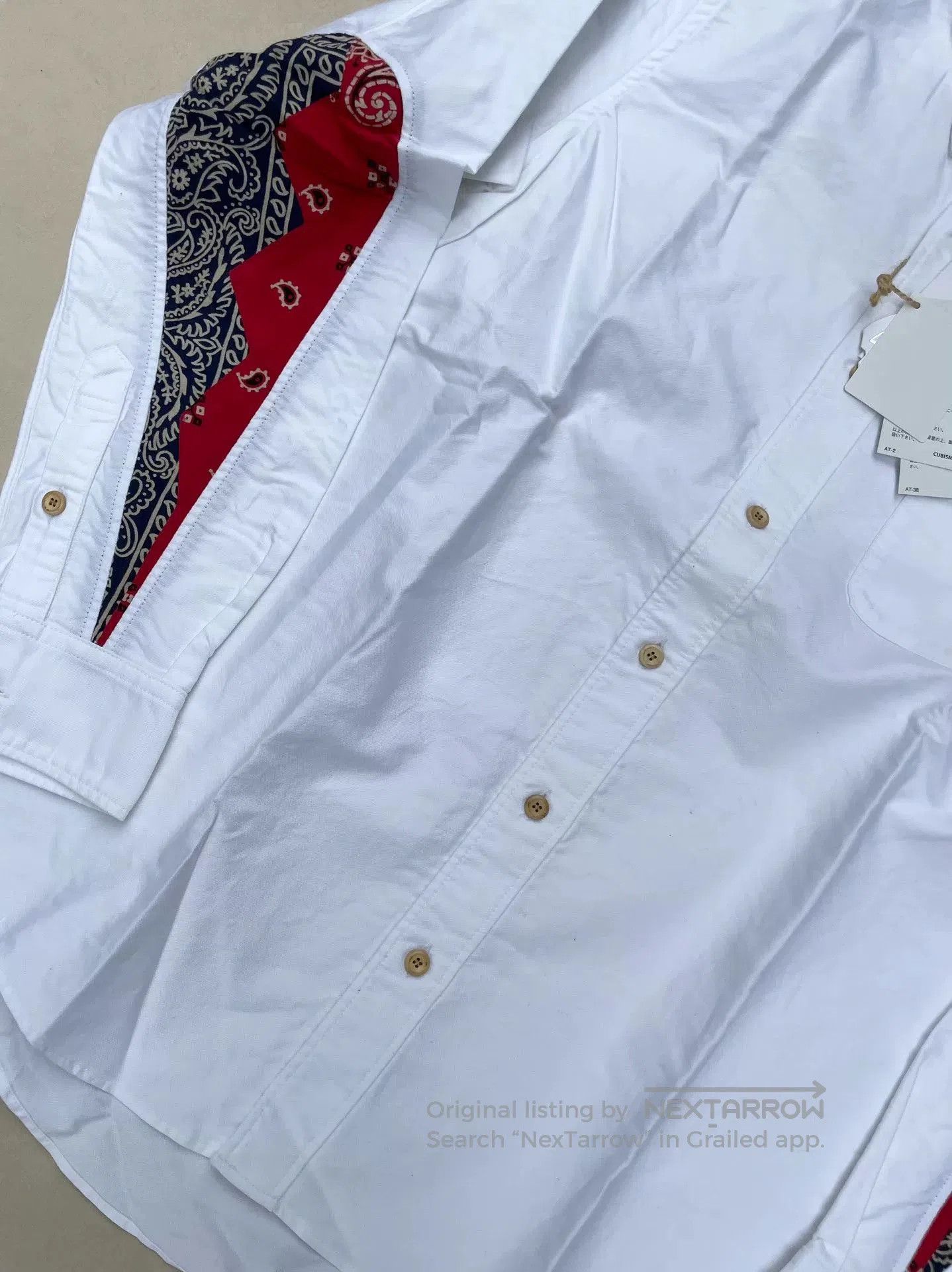 Visvim Visvim Albacore L/S Bandana Patch Shirt. Size US M / EU 48-50 / 2 - 4 Thumbnail