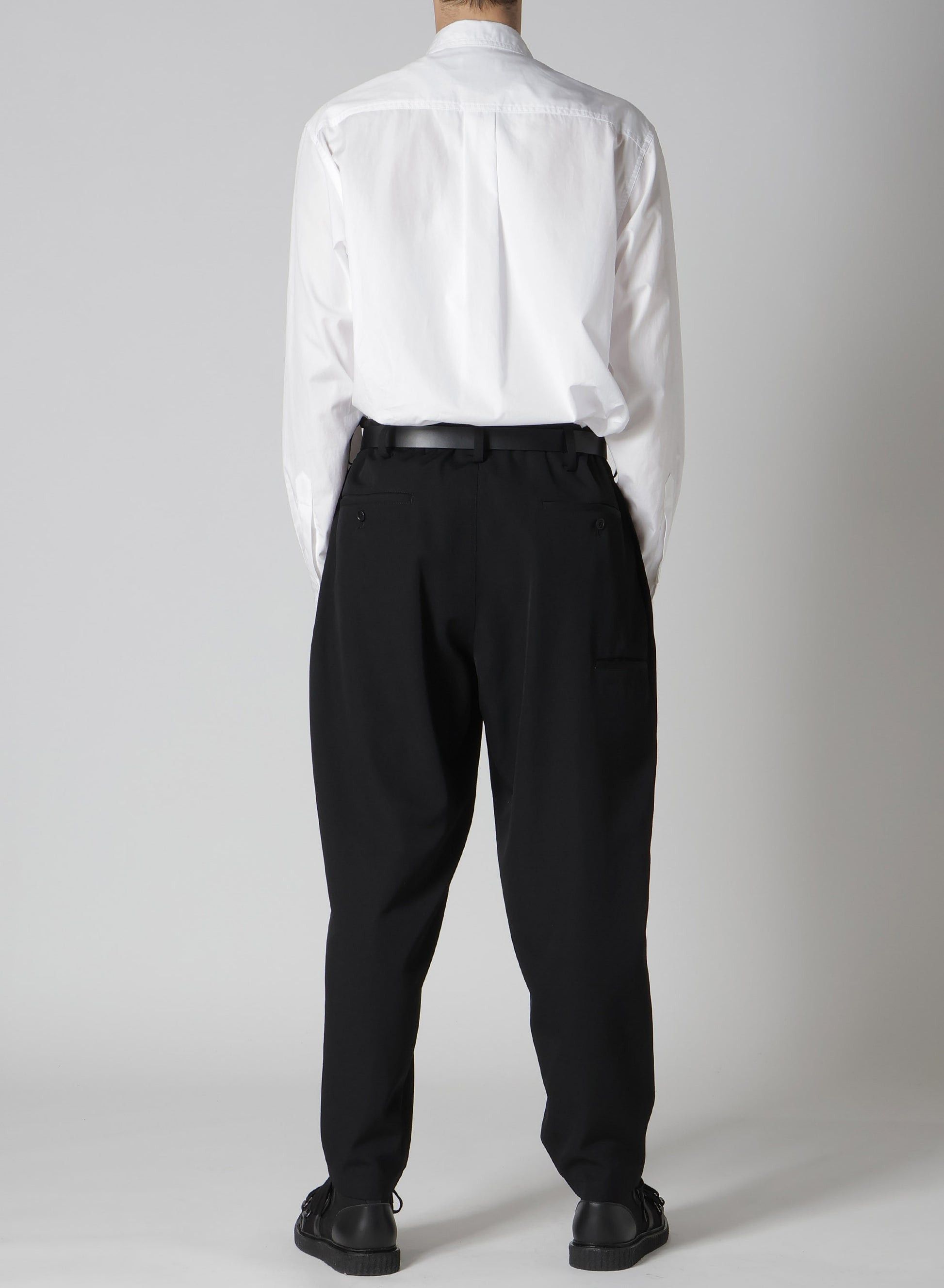 Yohji Yamamoto Yohji Yamamoto Pour Homme Wool SIDE 3ST TUCK PANTS TrouserS Size US 30 / EU 46 - 10 Thumbnail