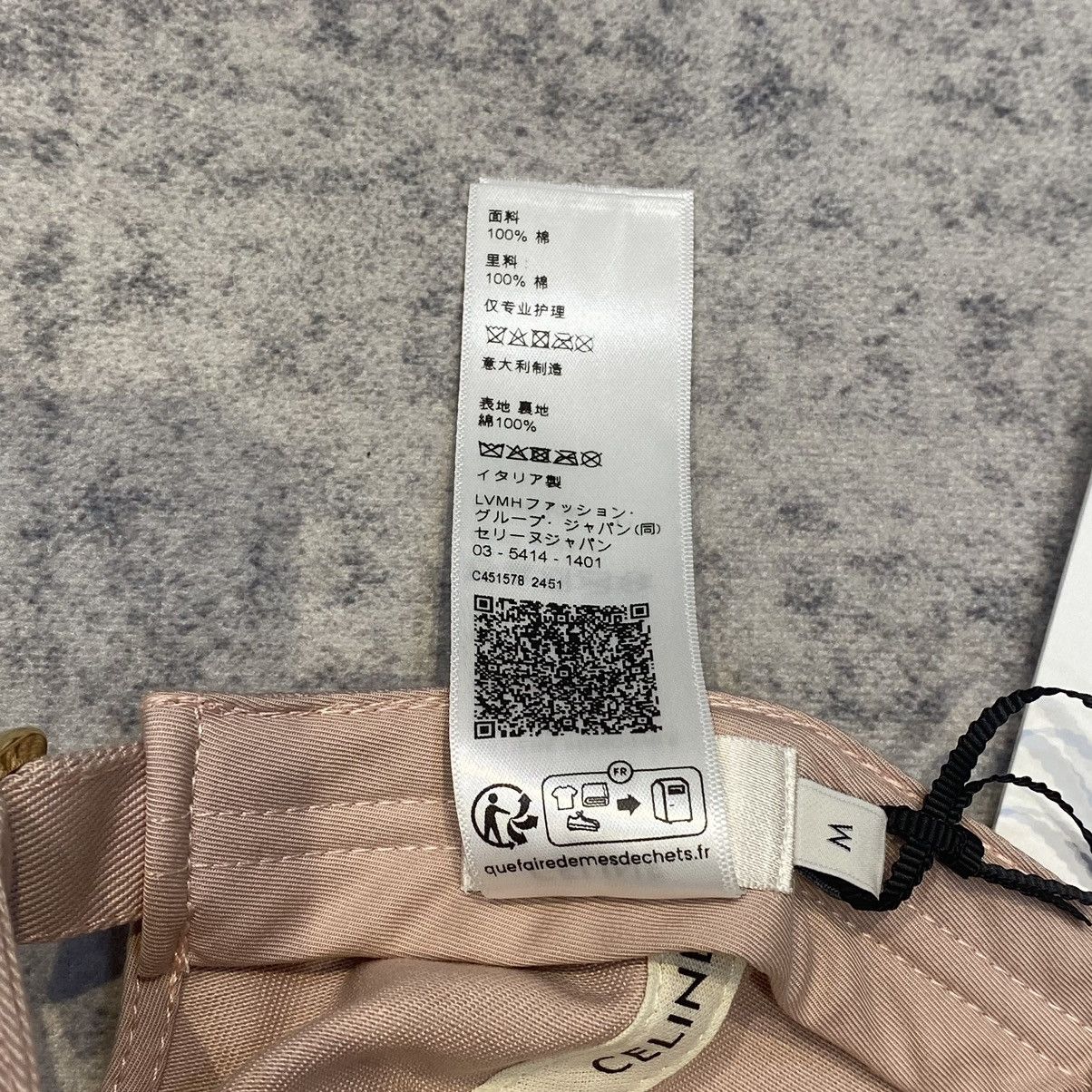 Celine CELINE Triomphe Baseball Cap In Cotton Size ONE SIZE - 8 Thumbnail
