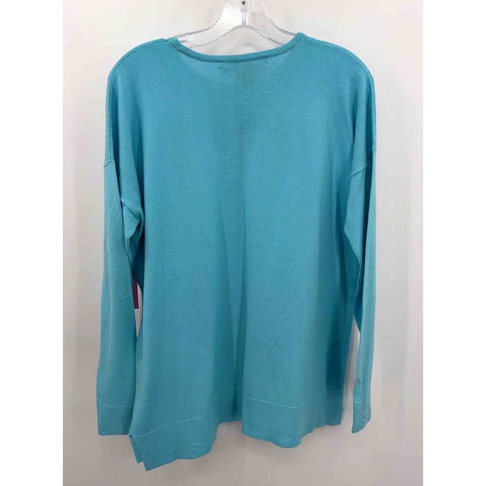 Polo Ralph Lauren Pre-Owned Ralph Lauren Sport Blue Size Medium Long Sleeve Blouse Size M / US 6-8 / IT 42-44 - 2 Thumbnail