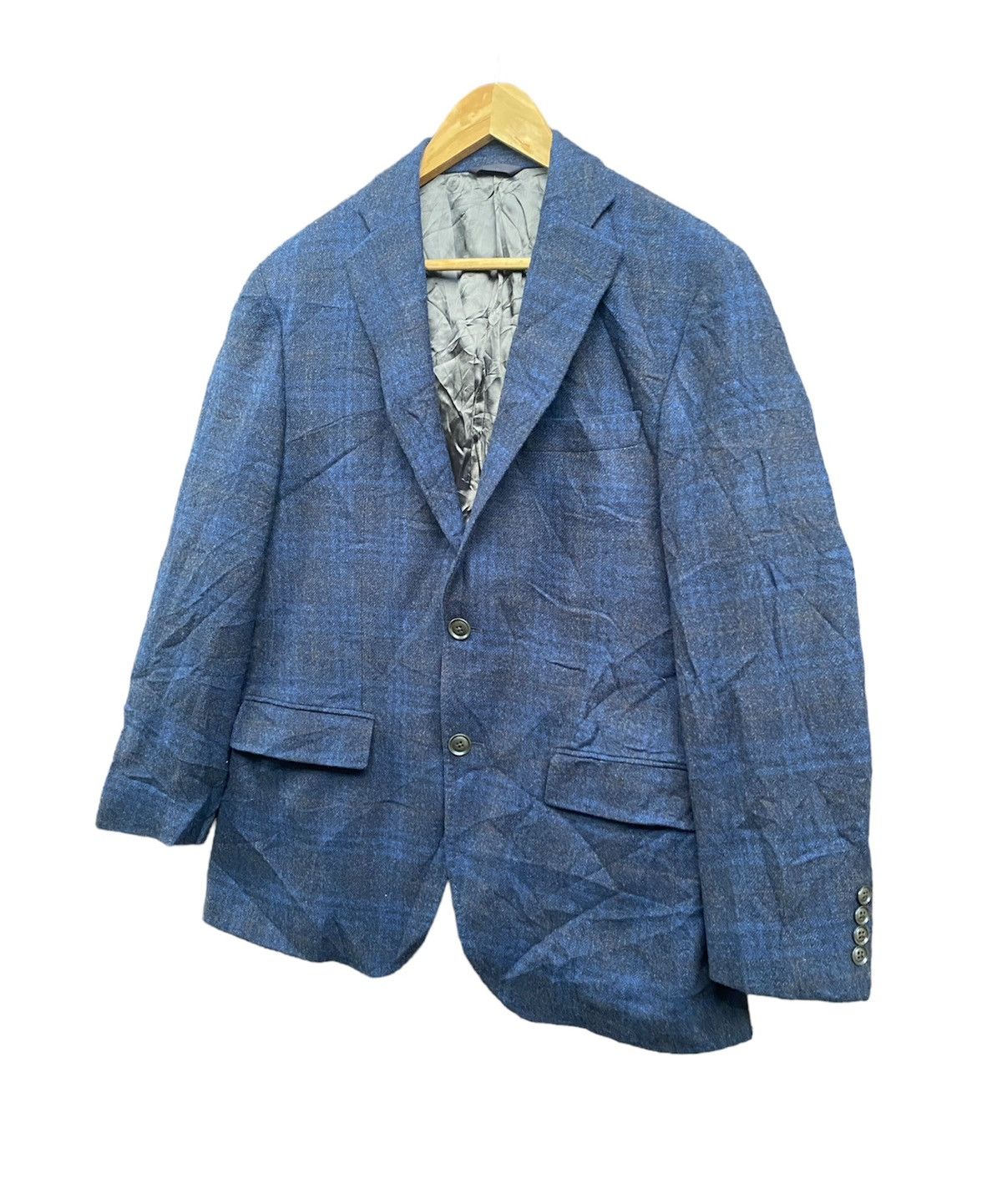 Designer × Kansai Yamamoto Kansai Yamamoto Wool Blazer Size 42R - 2 Thumbnail