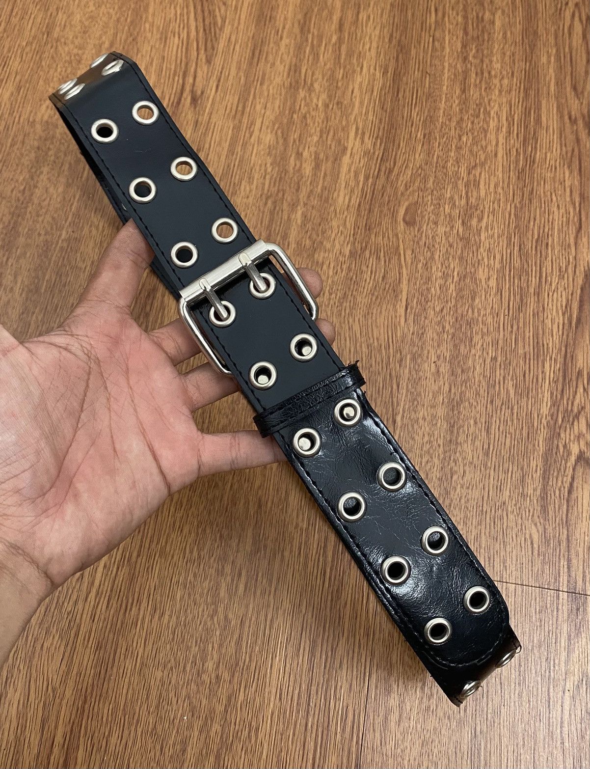 Japanese Brand Grommet double prongs belt Size ONE SIZE - 2 Thumbnail