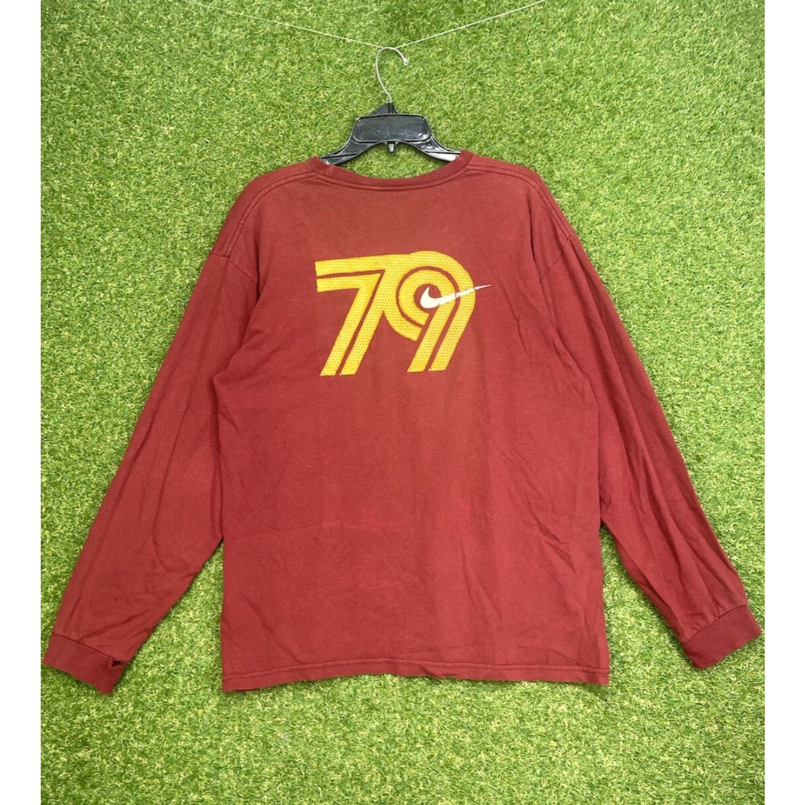 Nike VINTAGE Nike Shirt Mens M Florida State Seminoles FSU 2000s Y2K Graphic Tee Red Nike Air Flight Jordan 90s Baggy Retro Size US M / EU 48-50 / 2 - 4 Thumbnail