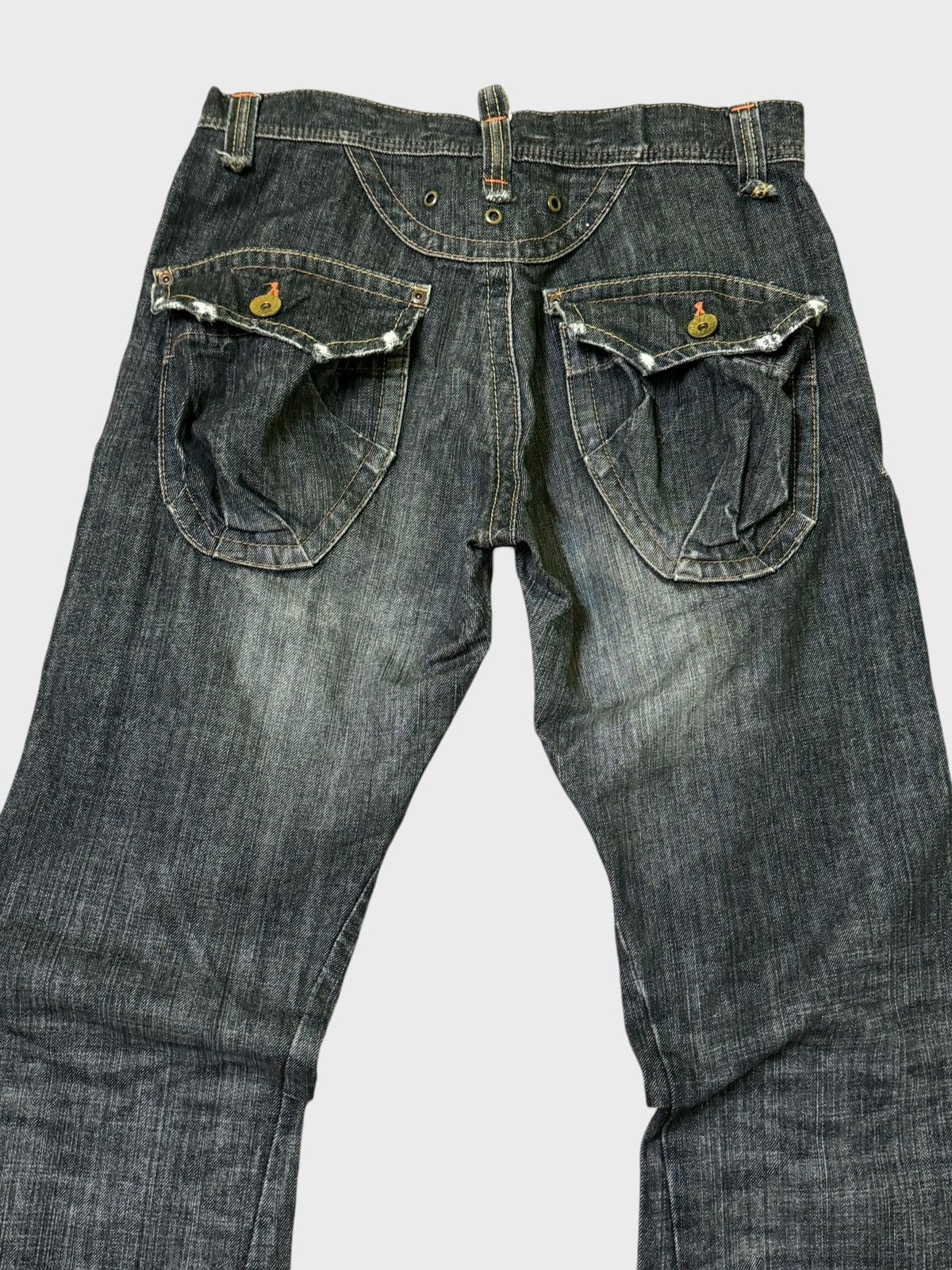 Edwin FLARE EDWIN DISTRESSED TACTICAL 3D MULTIPOCKET Size US 30 / EU 46 - 11 Thumbnail