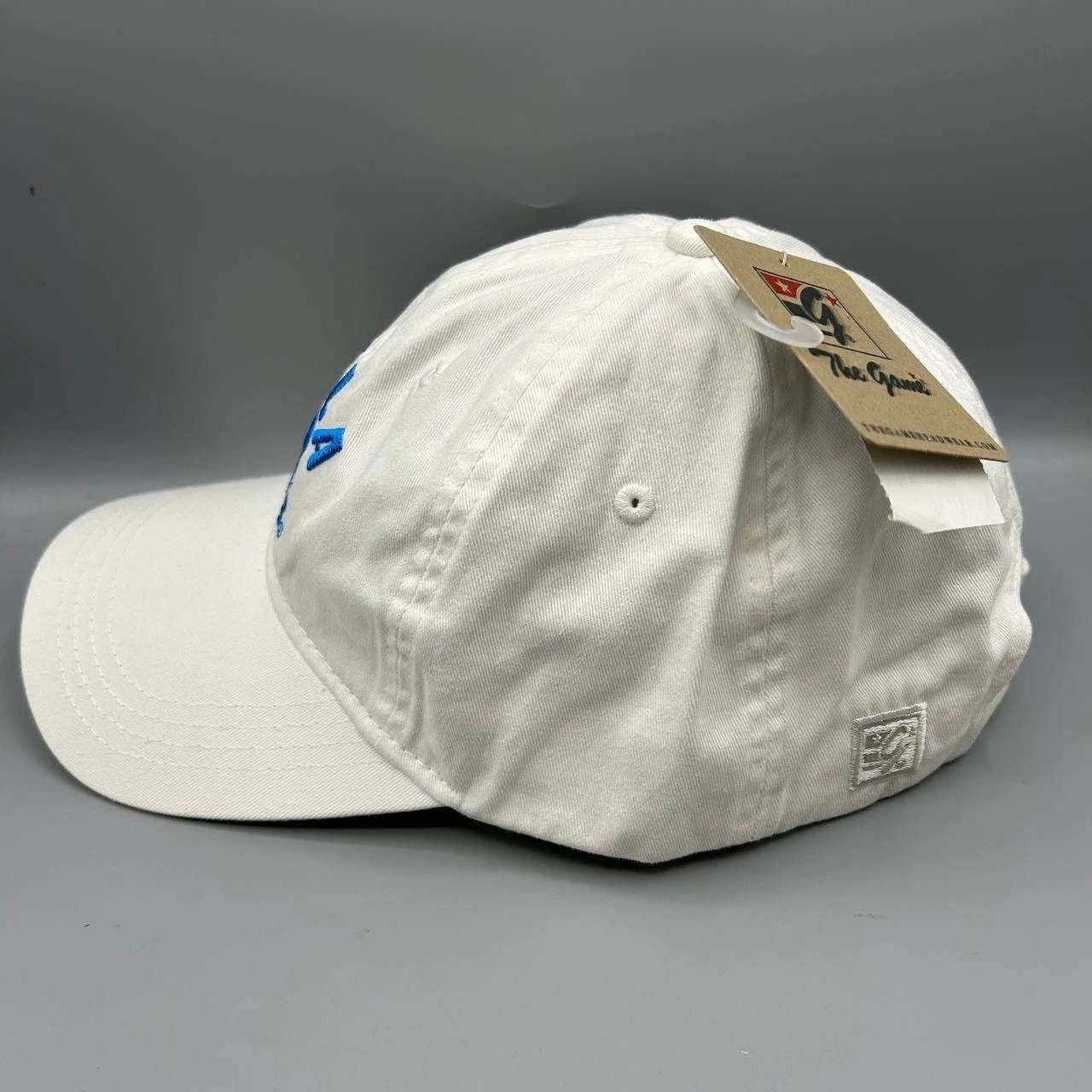 The Game Vintage UCLA Bruins Hat Men White NCAA Strap Back Cap Cotton Size ONE SIZE - 6 Thumbnail